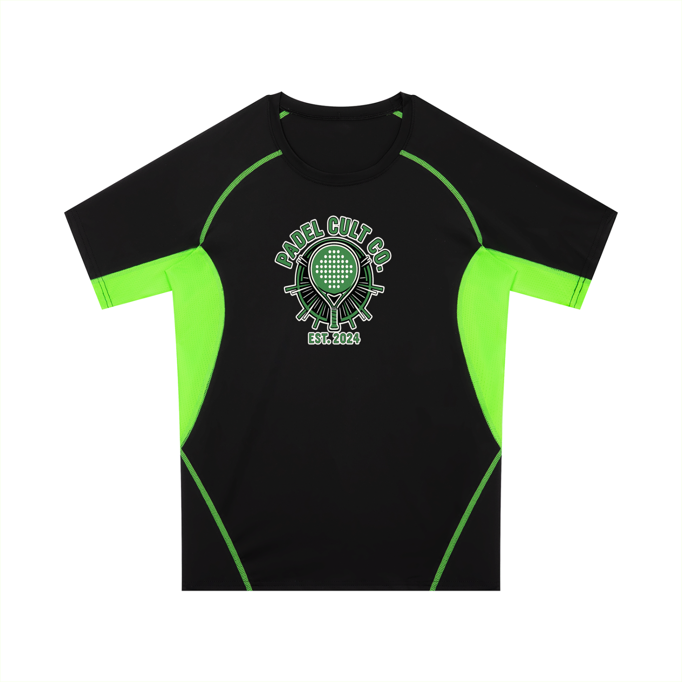 Men's Raglan Panel Performance Padel T-Shirt