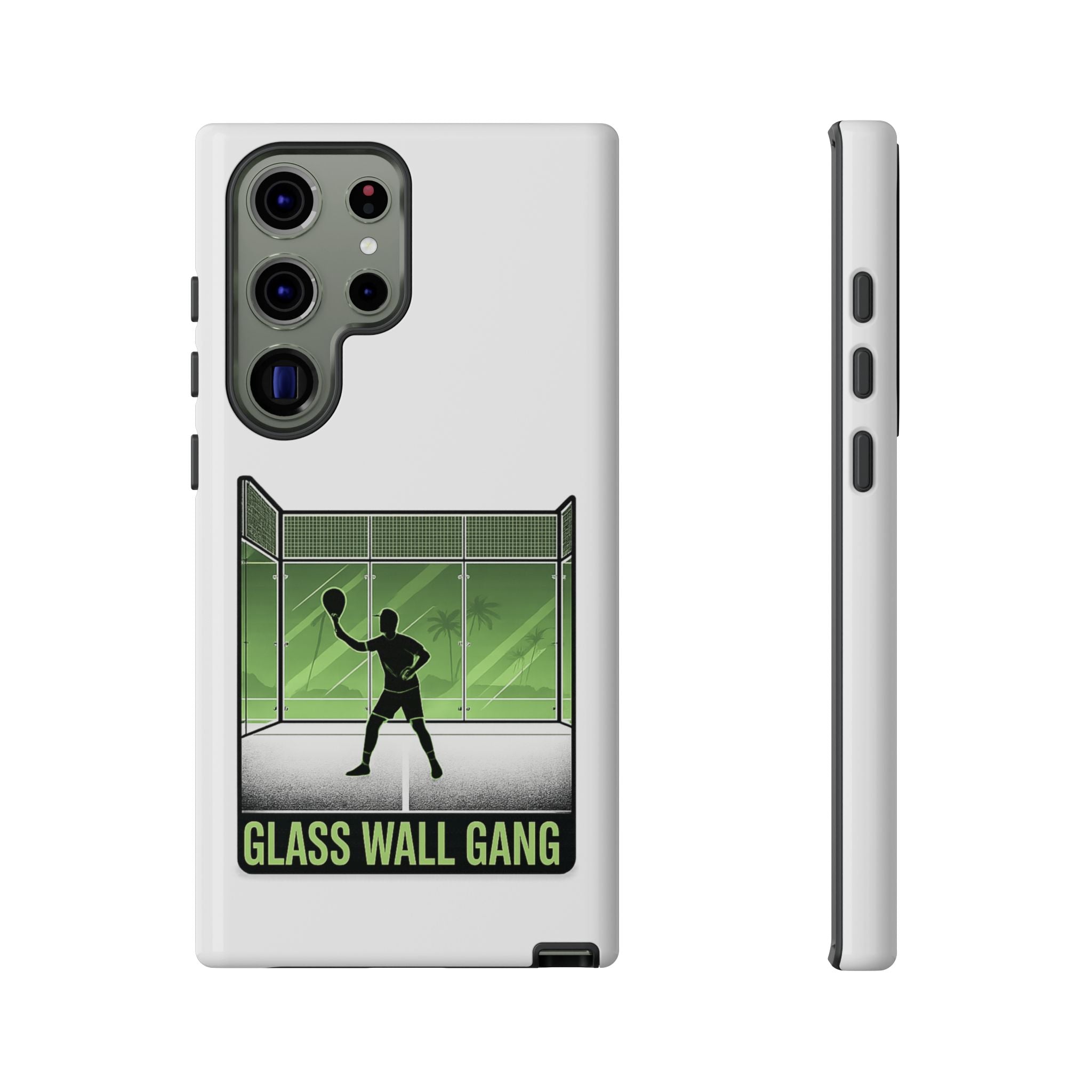 Phone Case — Glass Wall Gang Padel Tennis Design