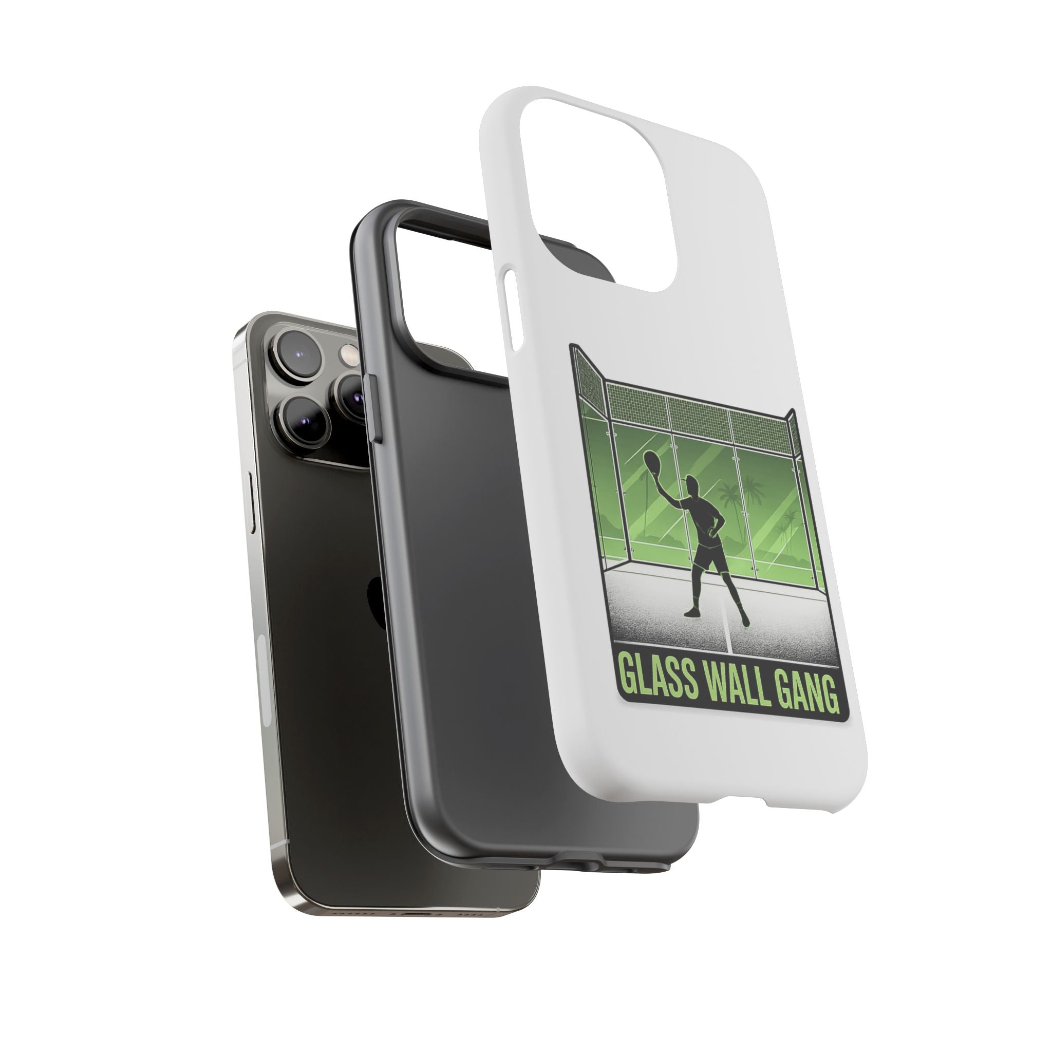 Phone Case — Glass Wall Gang Padel Tennis Design