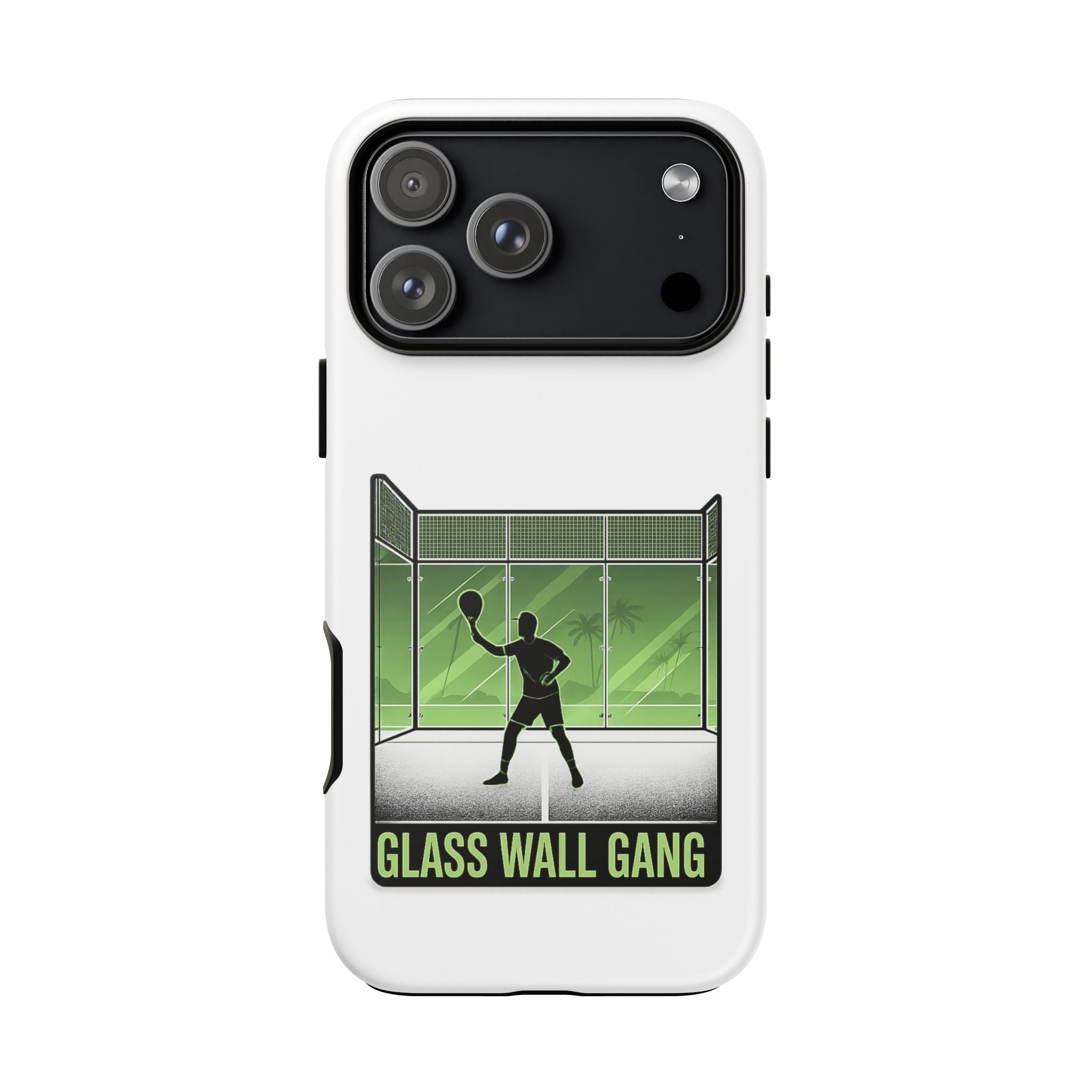 Phone Case — Glass Wall Gang Padel Tennis Design
