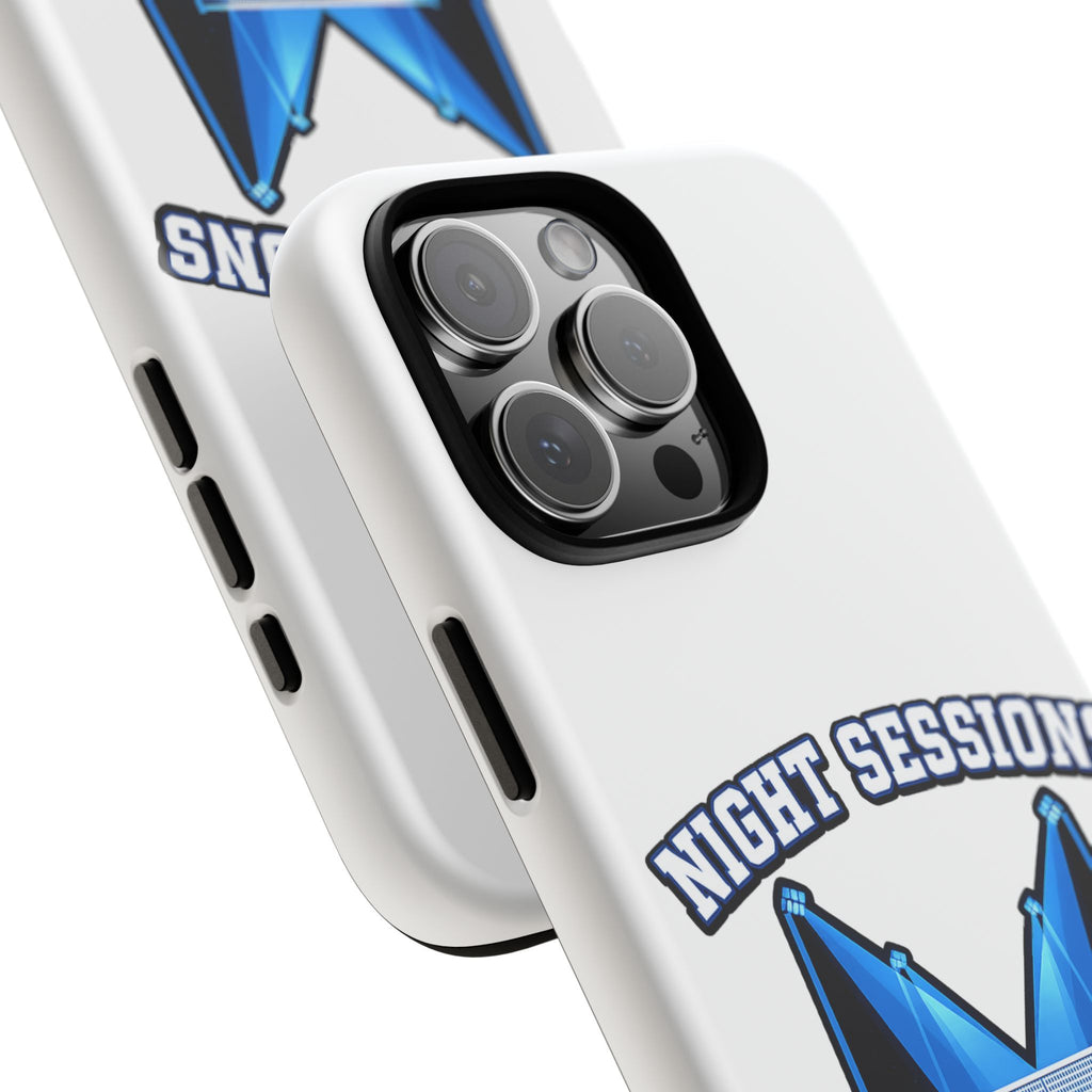 Night Sessions Phone Case — Tough Protective Slim Case with Padel-Inspired Design