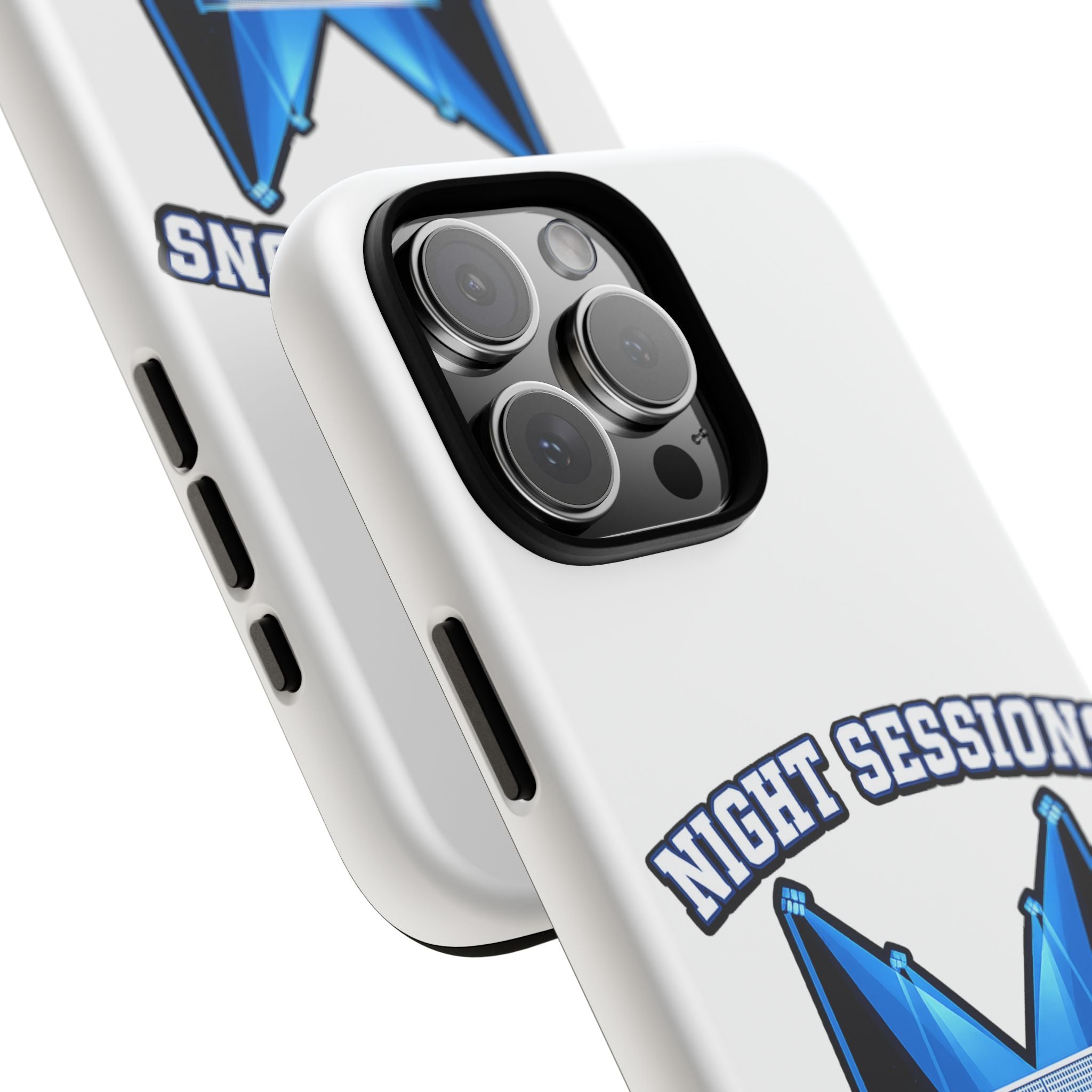 Night Sessions Phone Case — Tough Protective Slim Case with Padel-Inspired Design