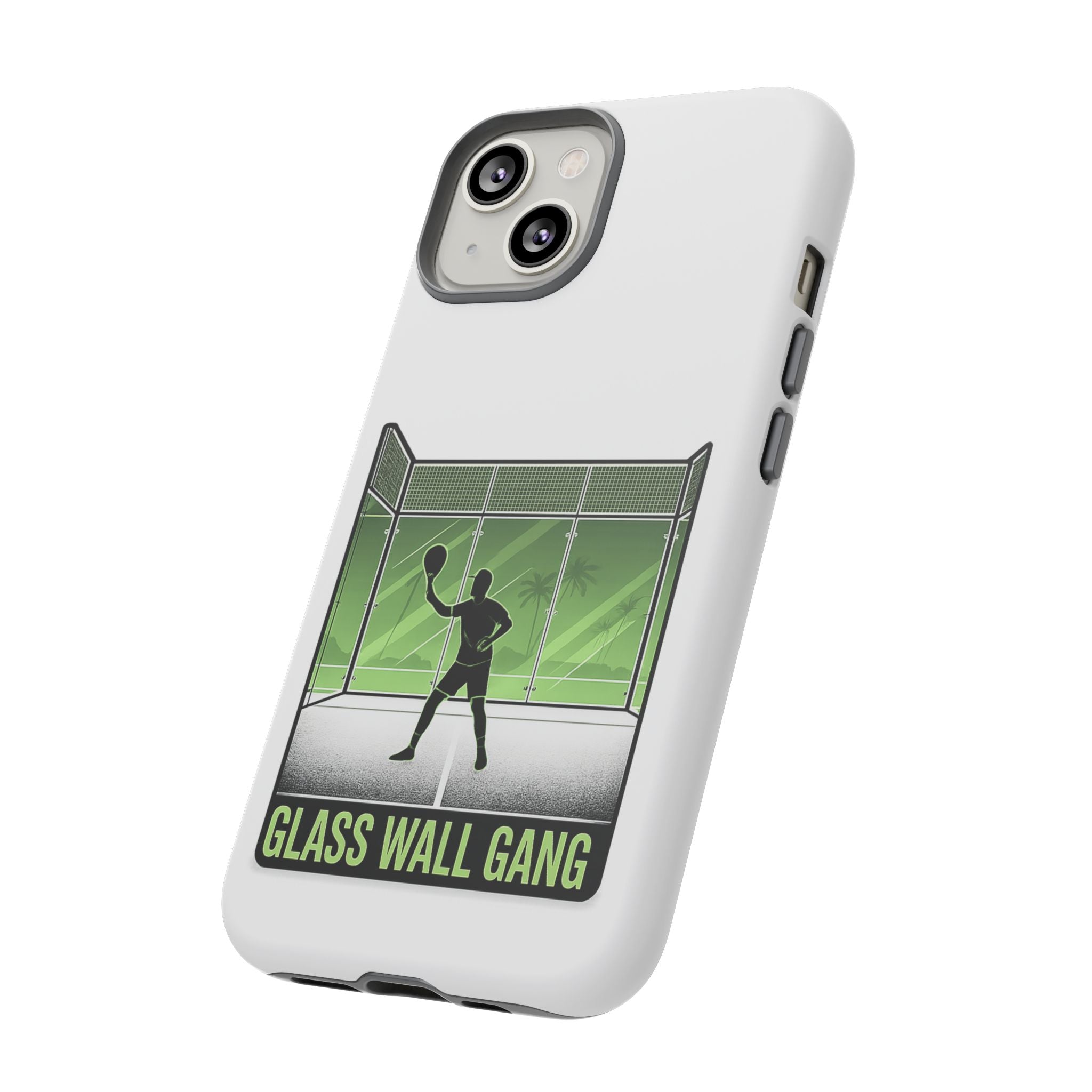 Phone Case — Glass Wall Gang Padel Tennis Design
