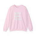 Padel Crewneck Sweatshirt — "Sleep. Padel. Repeat." Casual Sports Pullover