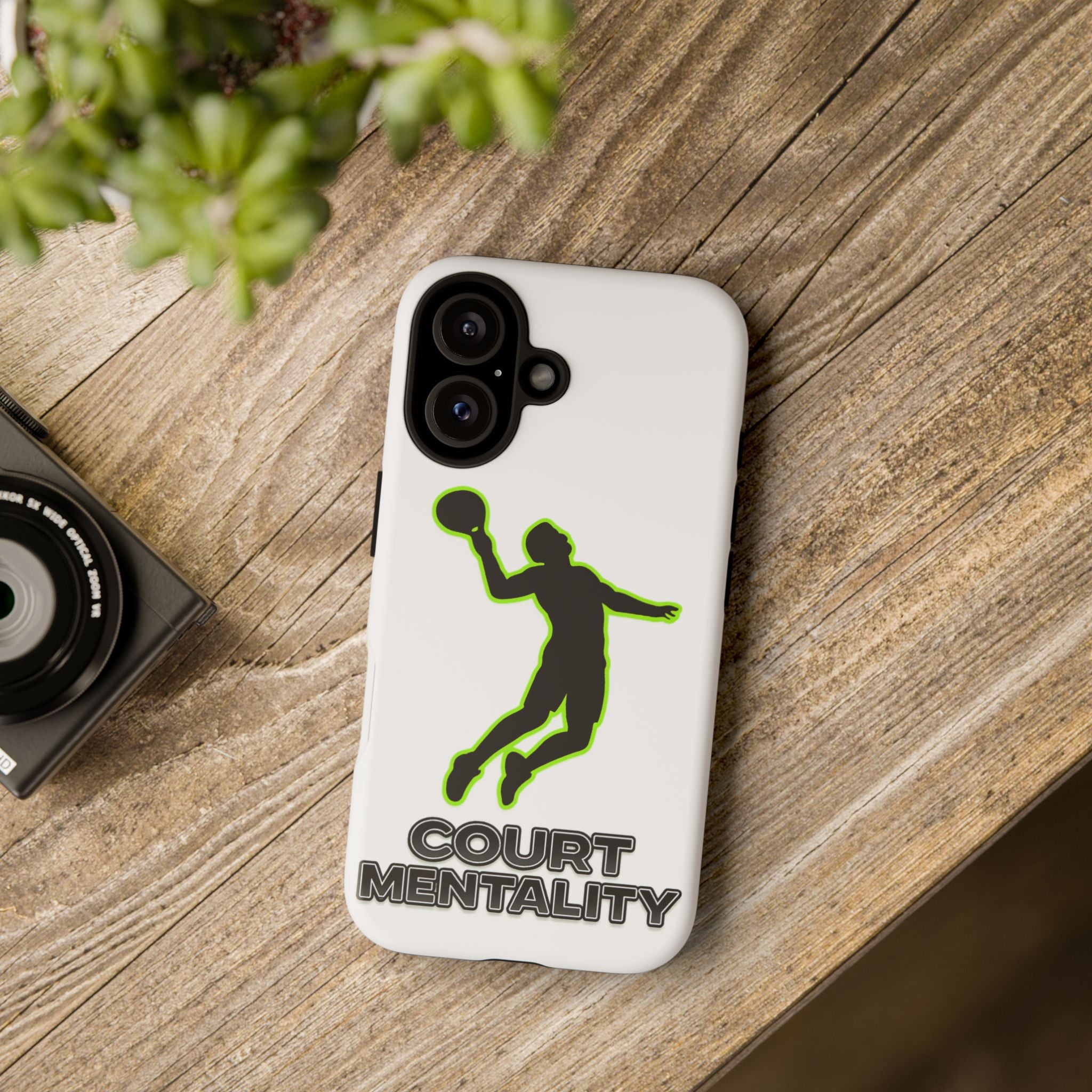 Padel Tennis Phone Case — "Court Mentality" Durable Protective Case