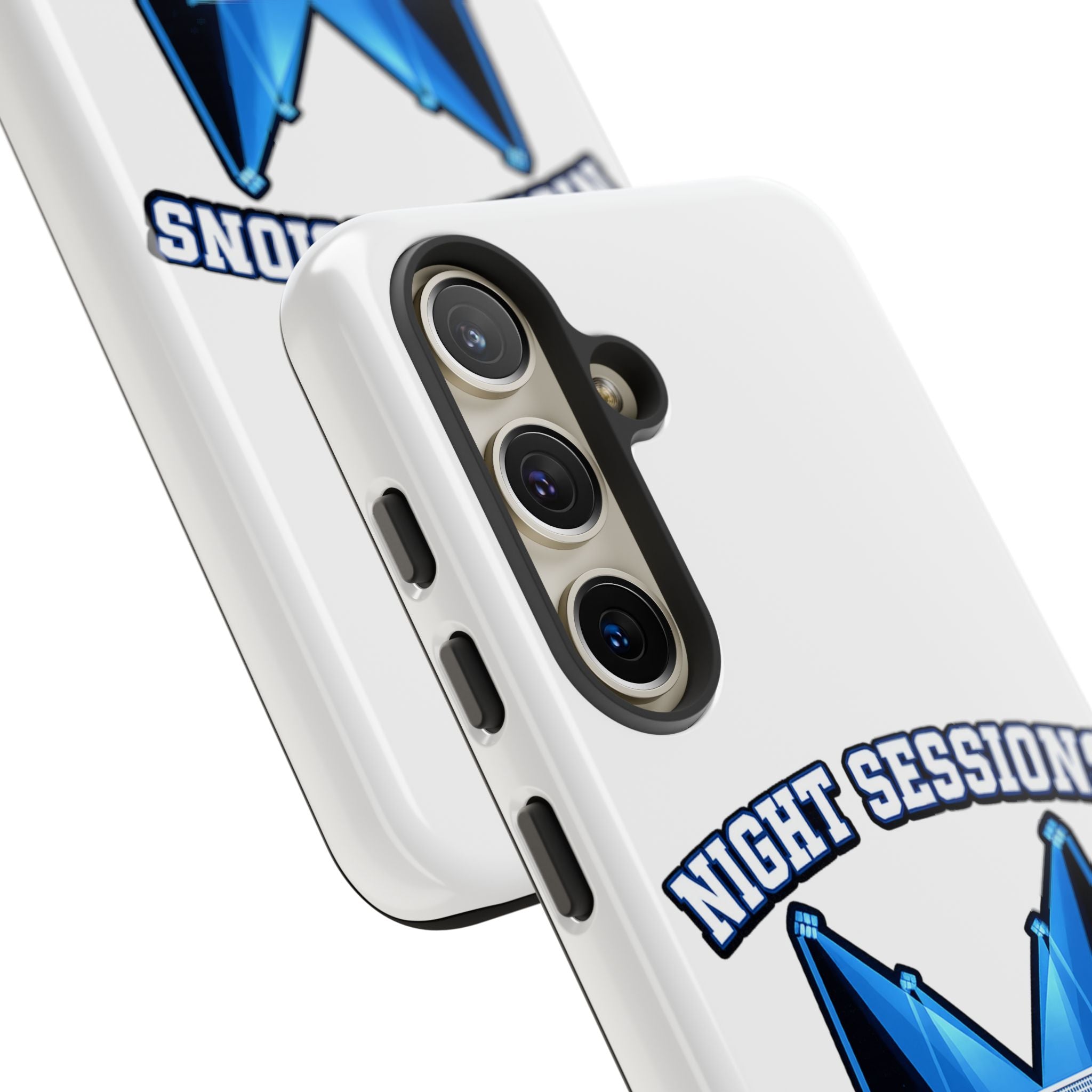 Night Sessions Phone Case — Tough Protective Slim Case with Padel-Inspired Design