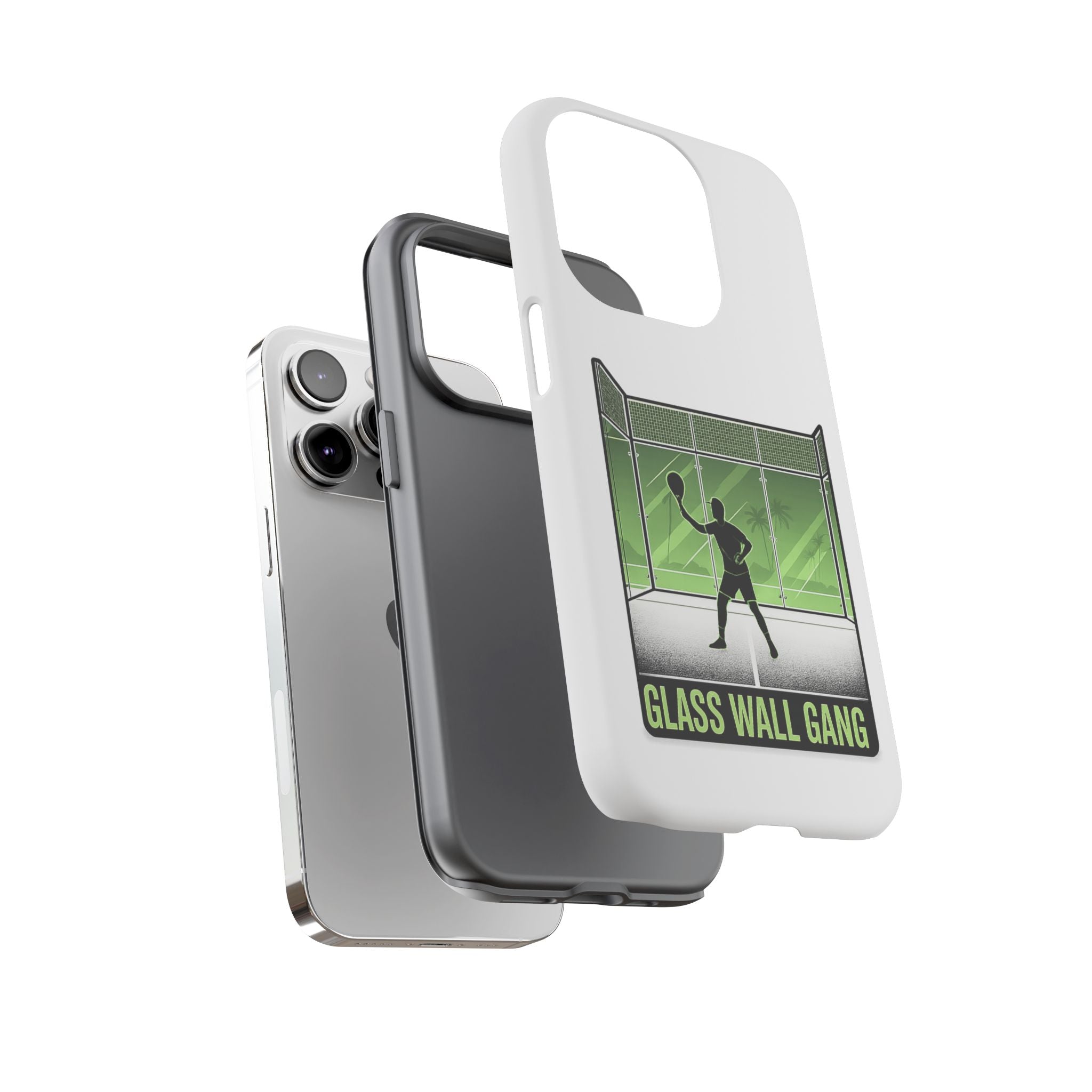 Phone Case — Glass Wall Gang Padel Tennis Design