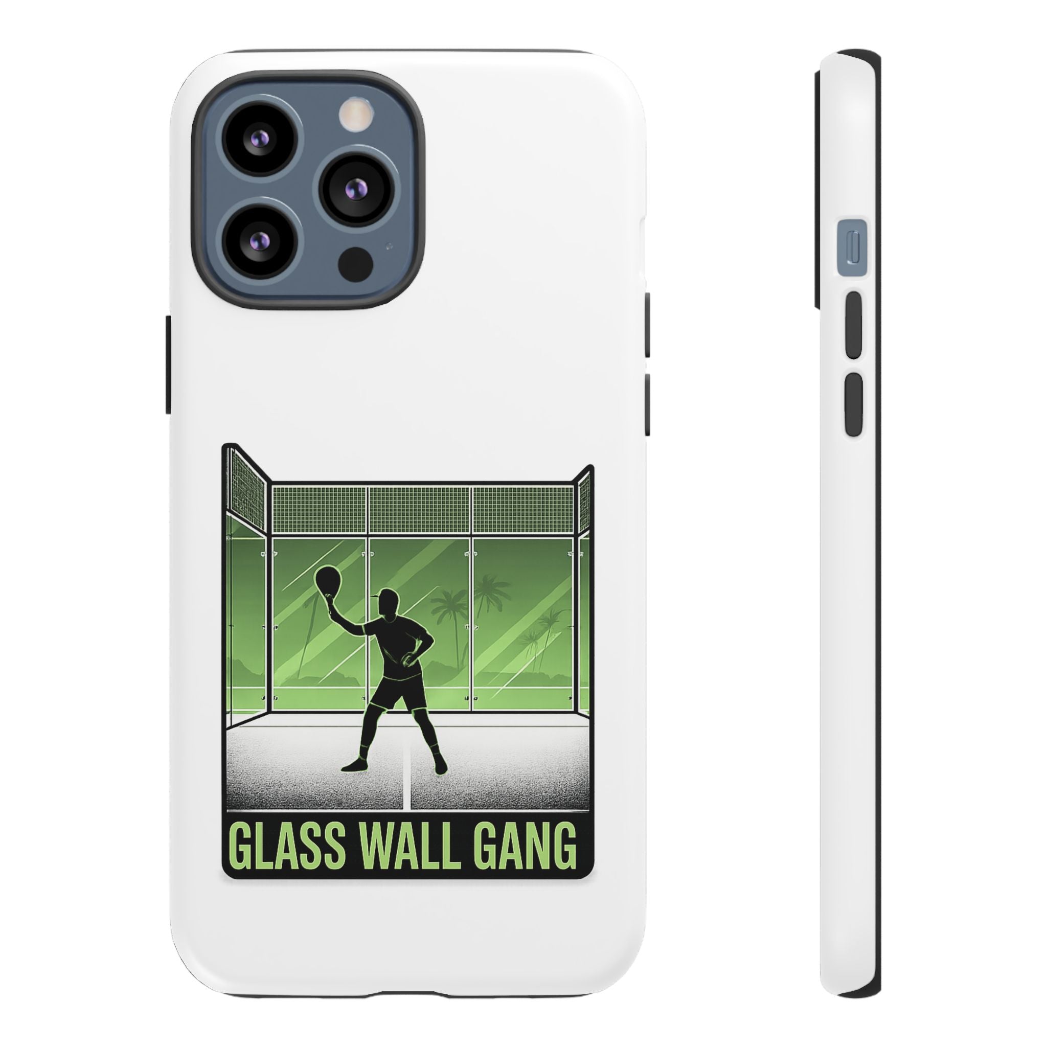 Phone Case — Glass Wall Gang Padel Tennis Design