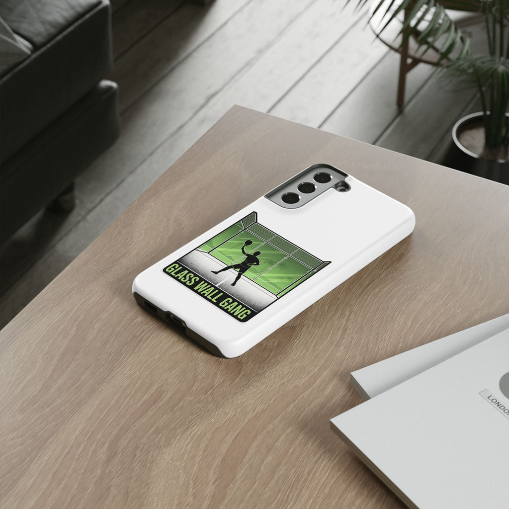 Phone Case — Glass Wall Gang Padel Tennis Design
