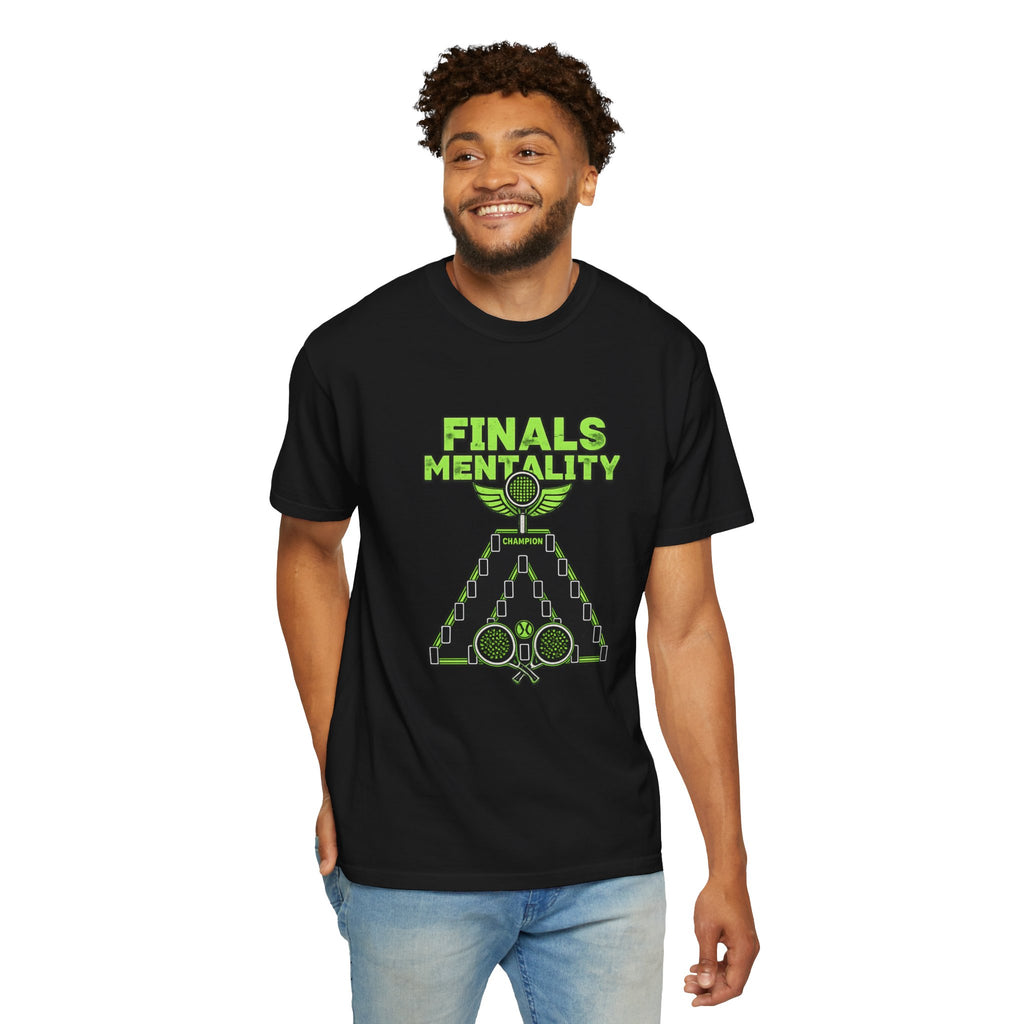 Finals Mentality T‑Shirt — Padel Tournament Champion Tee