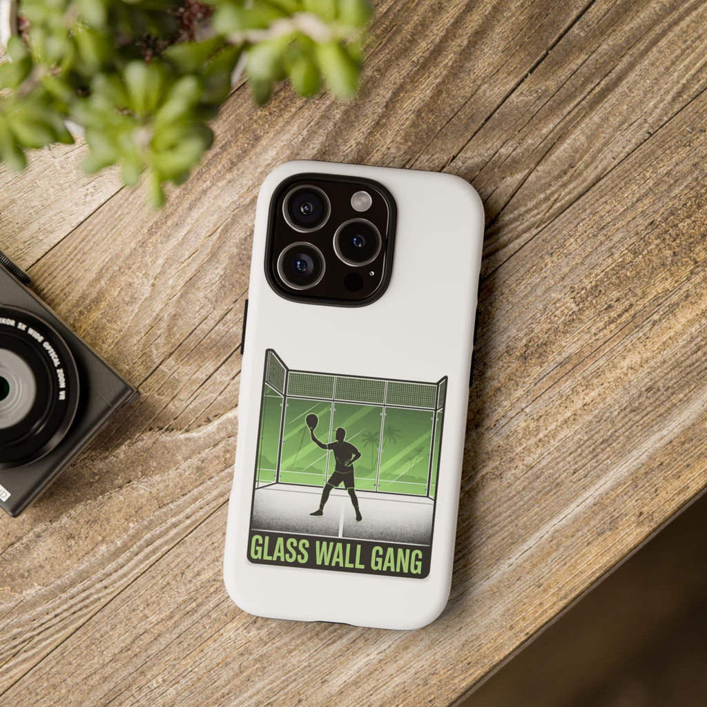 Phone Case — Glass Wall Gang Padel Tennis Design
