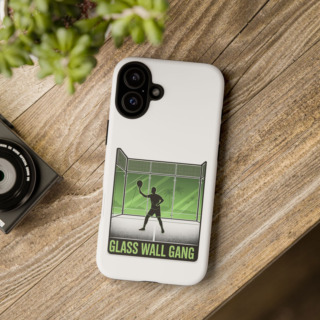 Phone Case — Glass Wall Gang Padel Tennis Design