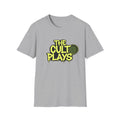 The Cult Plays Graphic T‑Shirt — Retro Neon Padel Design