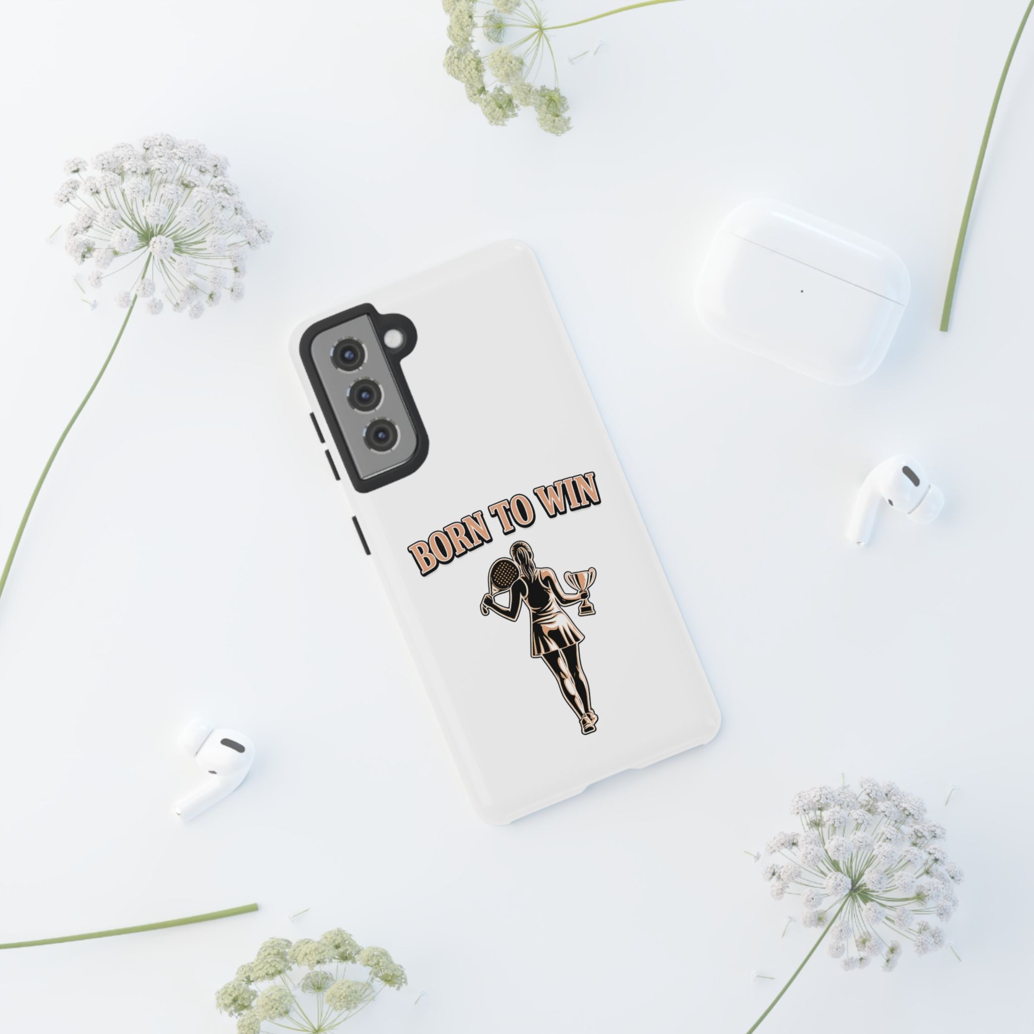 Born to Win PadelTennis Phone Case