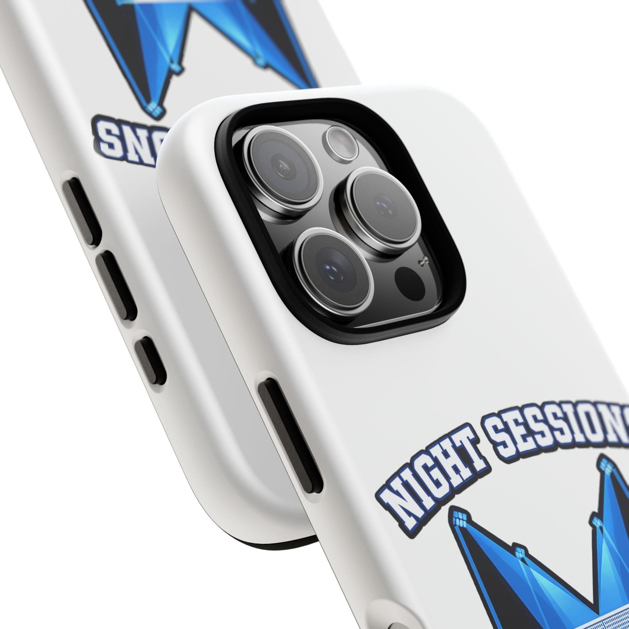Night Sessions Phone Case — Tough Protective Slim Case with Padel-Inspired Design