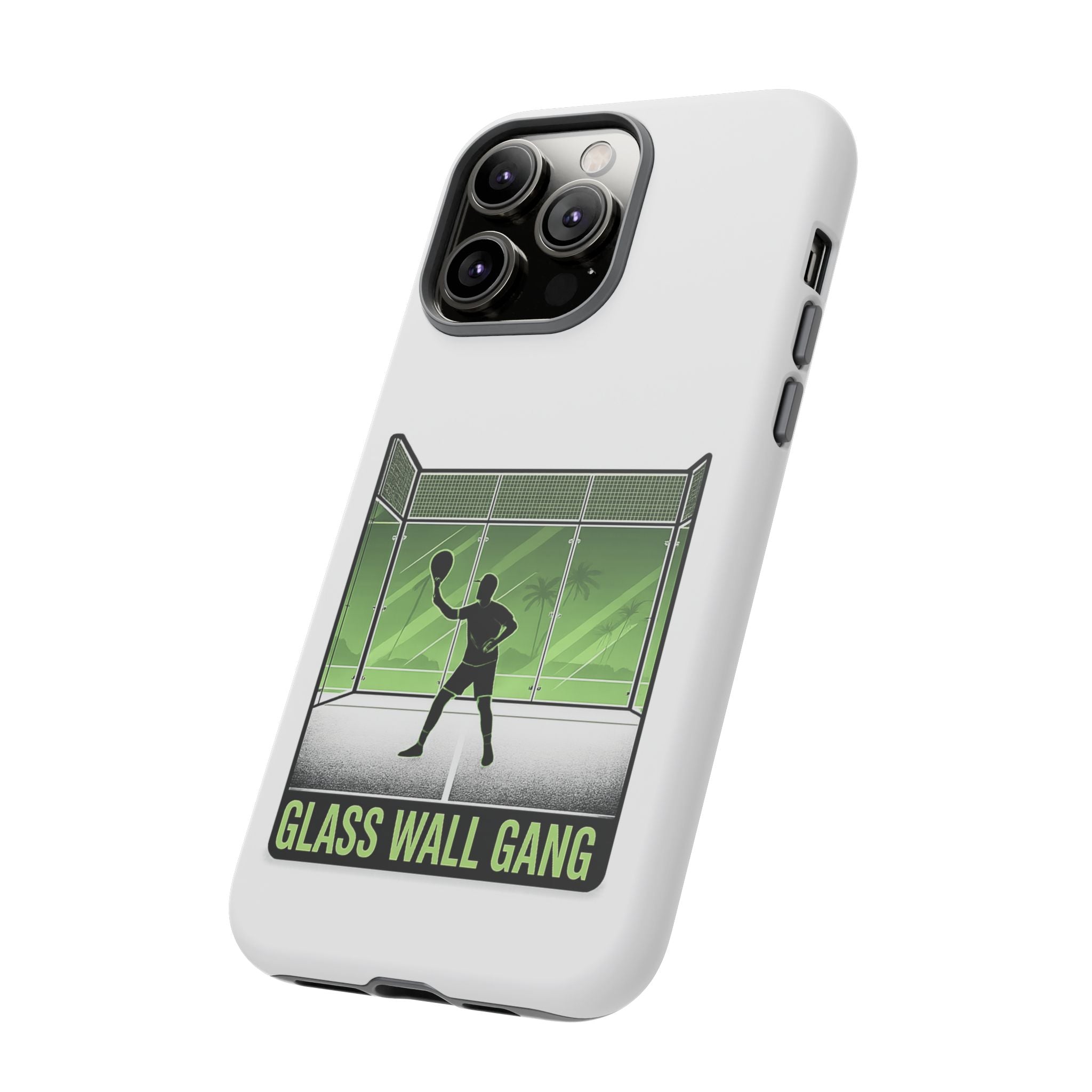 Phone Case — Glass Wall Gang Padel Tennis Design