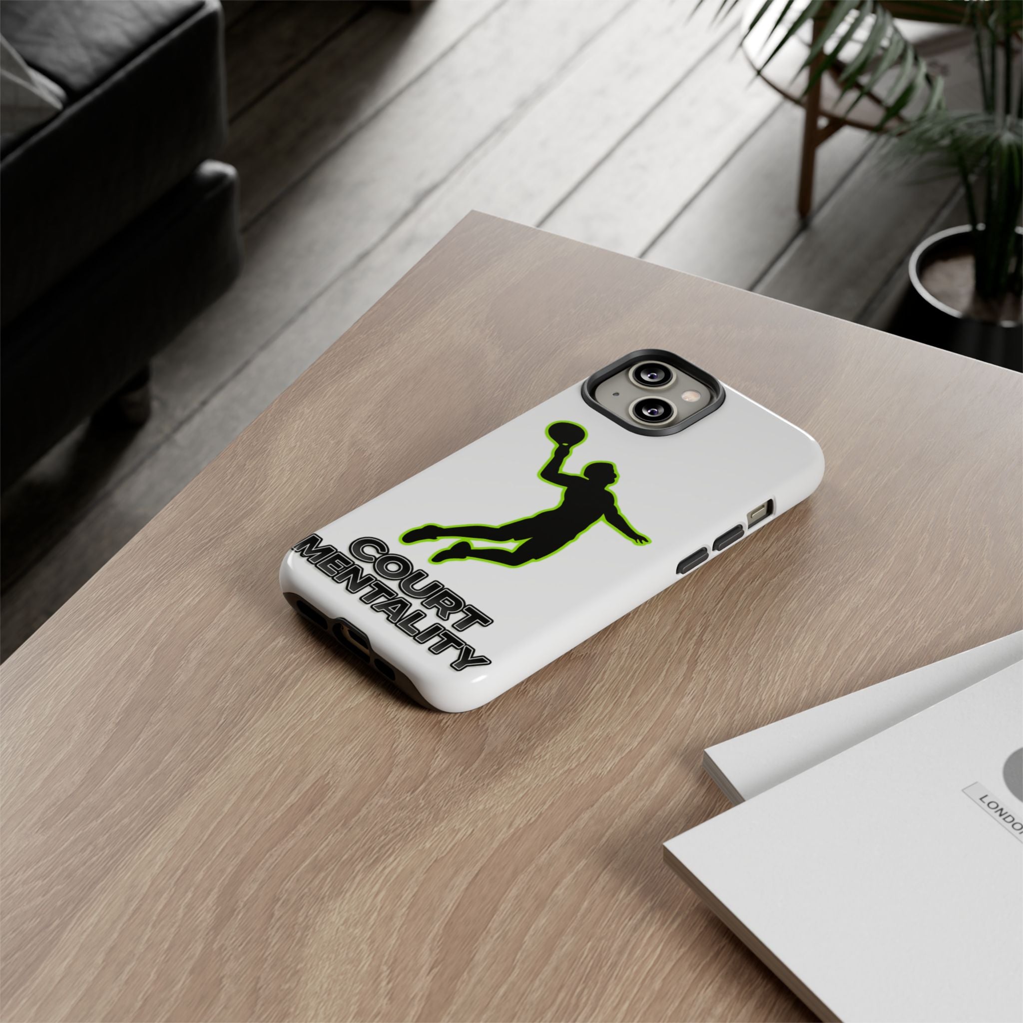 Padel Tennis Phone Case — "Court Mentality" Durable Protective Case