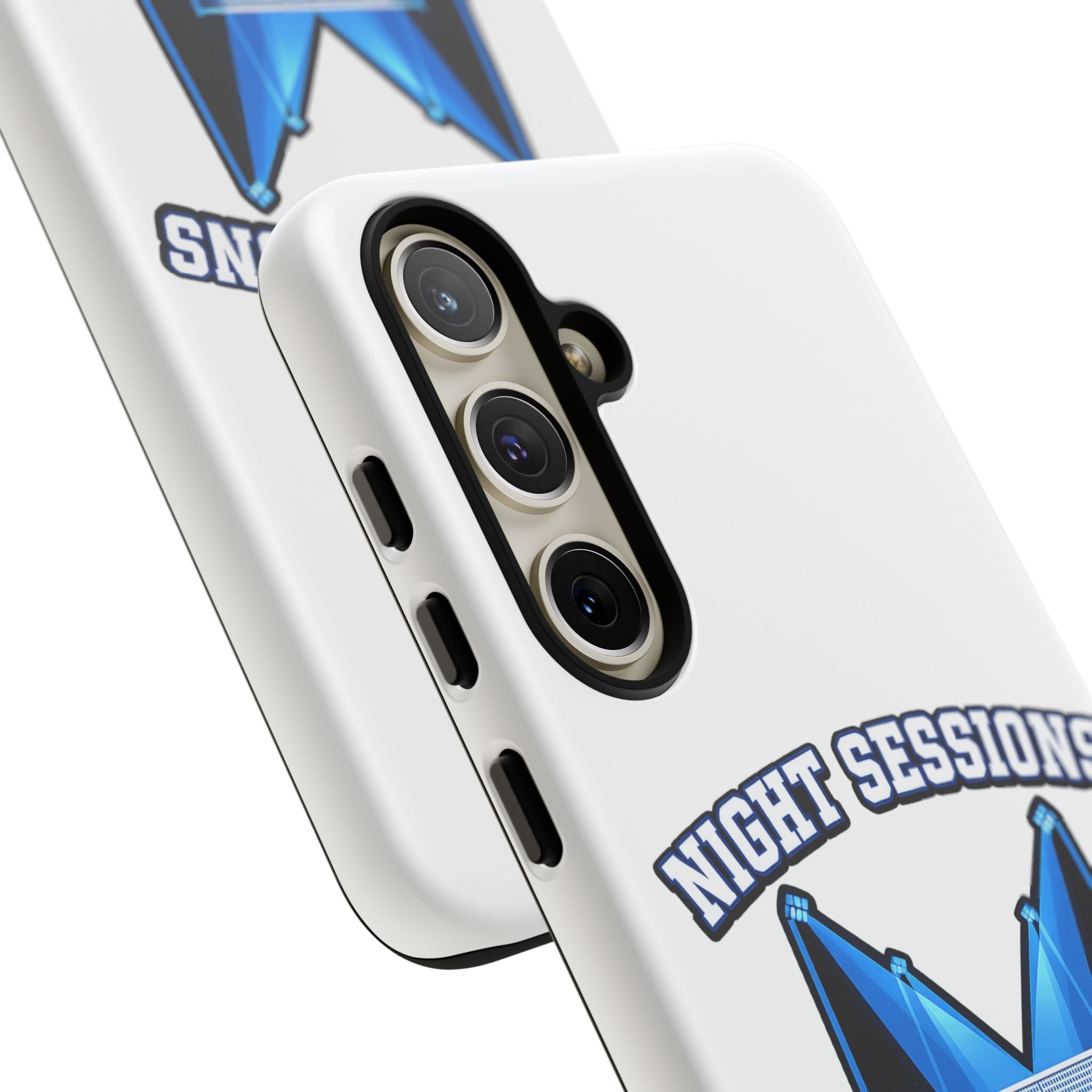 Night Sessions Phone Case — Tough Protective Slim Case with Padel-Inspired Design