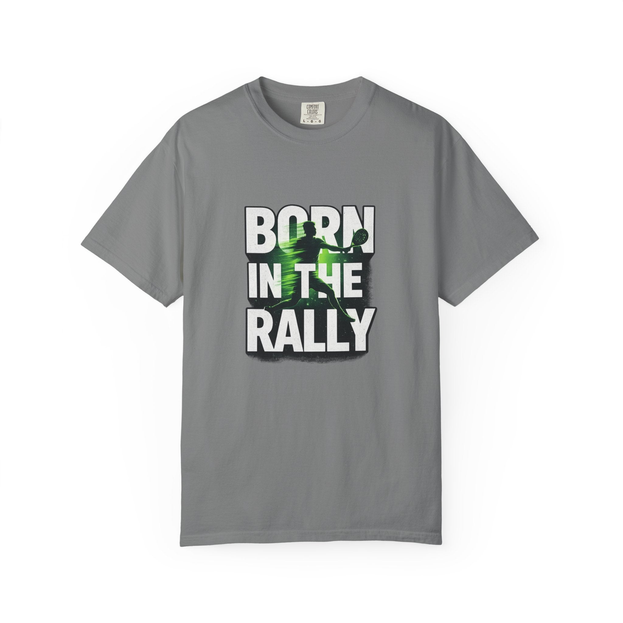 Born in the Rally T-Shirt — Padel Tennis Shirt.