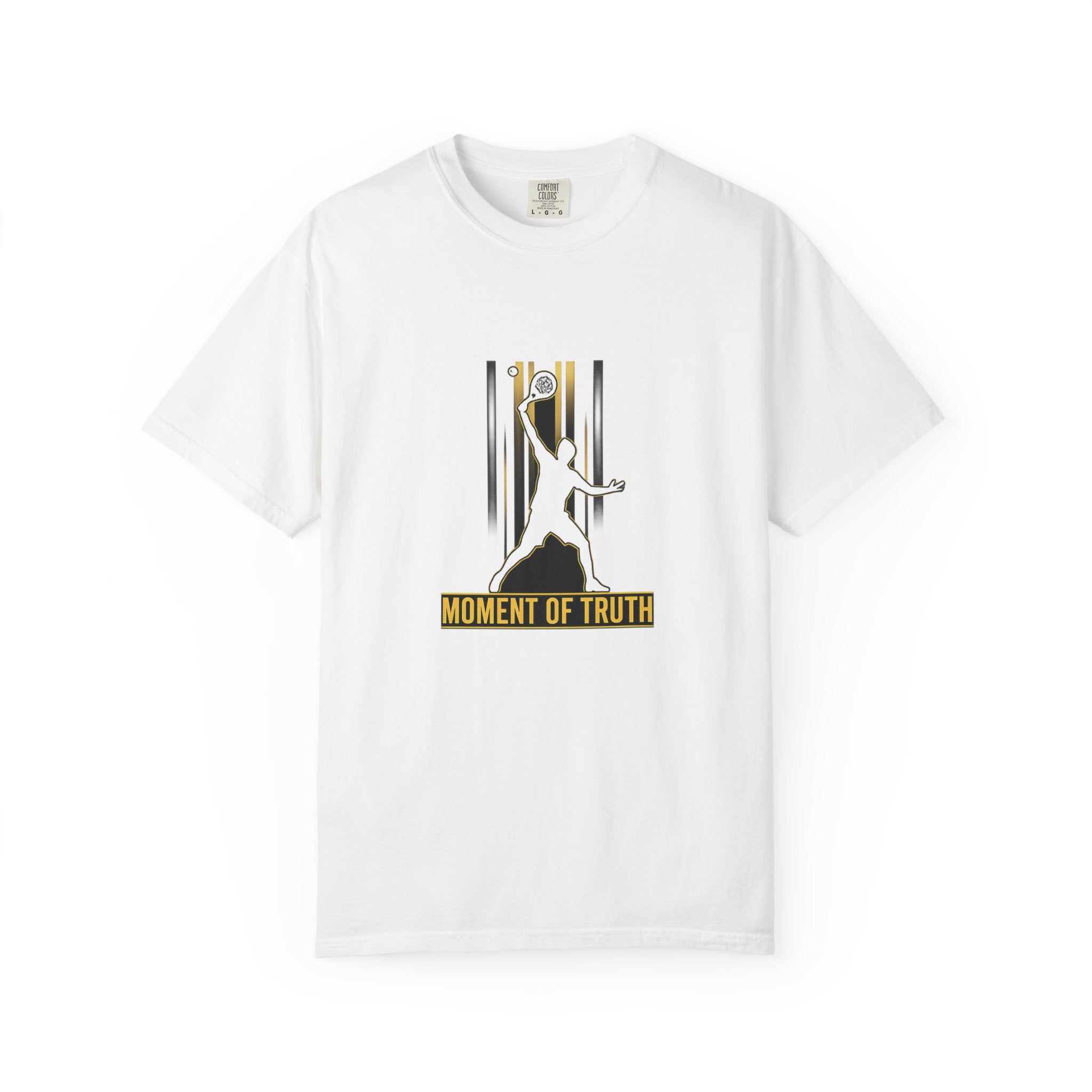 Moment of Truth T-Shirt — Padel Inspired Graphic Tee
