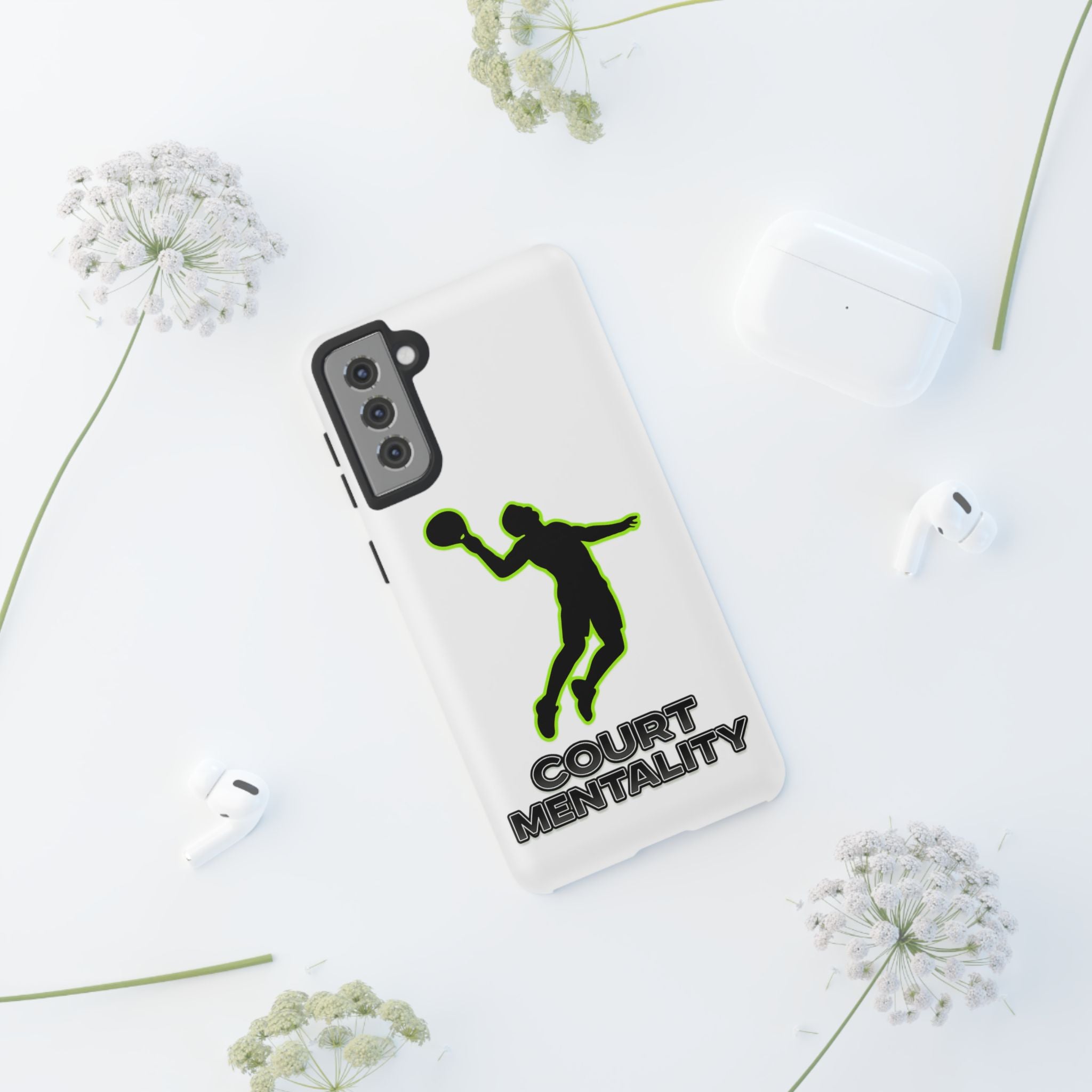 Padel Tennis Phone Case — "Court Mentality" Durable Protective Case