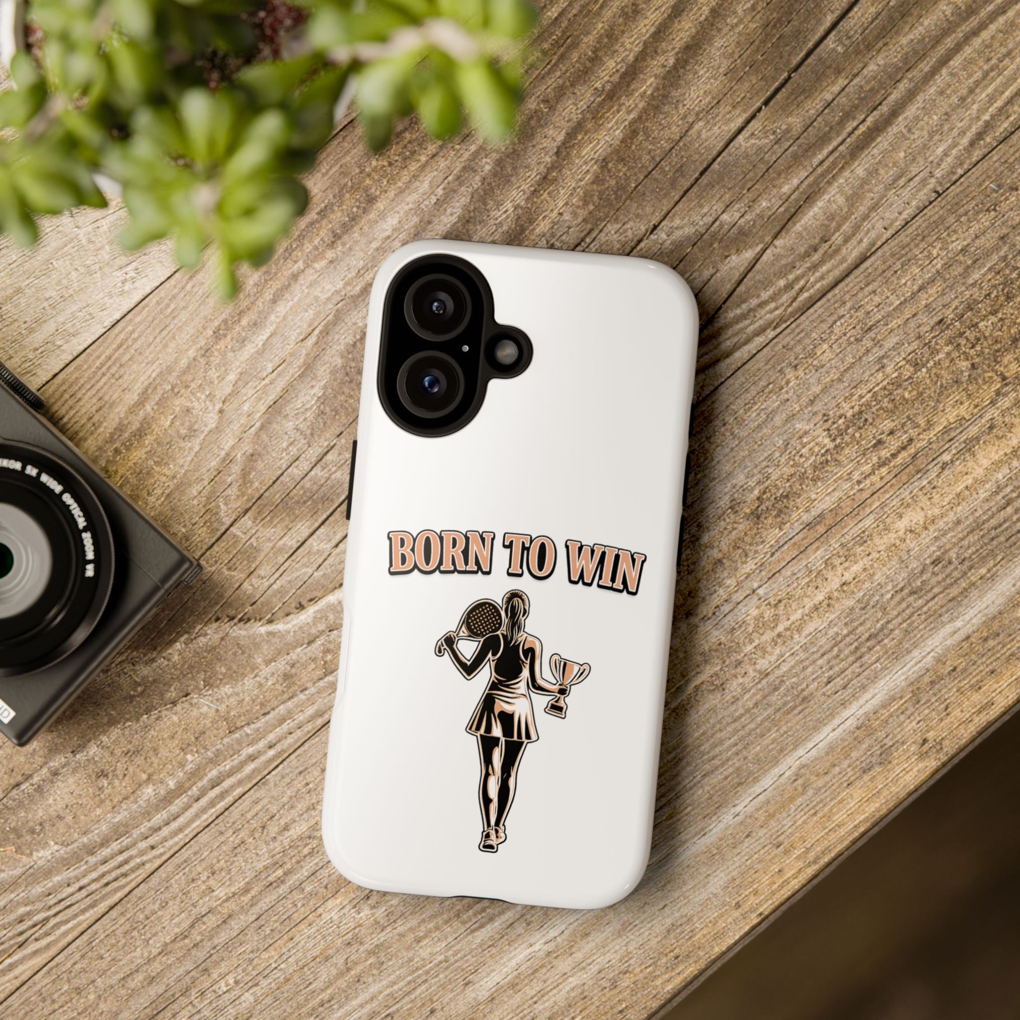 Born to Win PadelTennis Phone Case