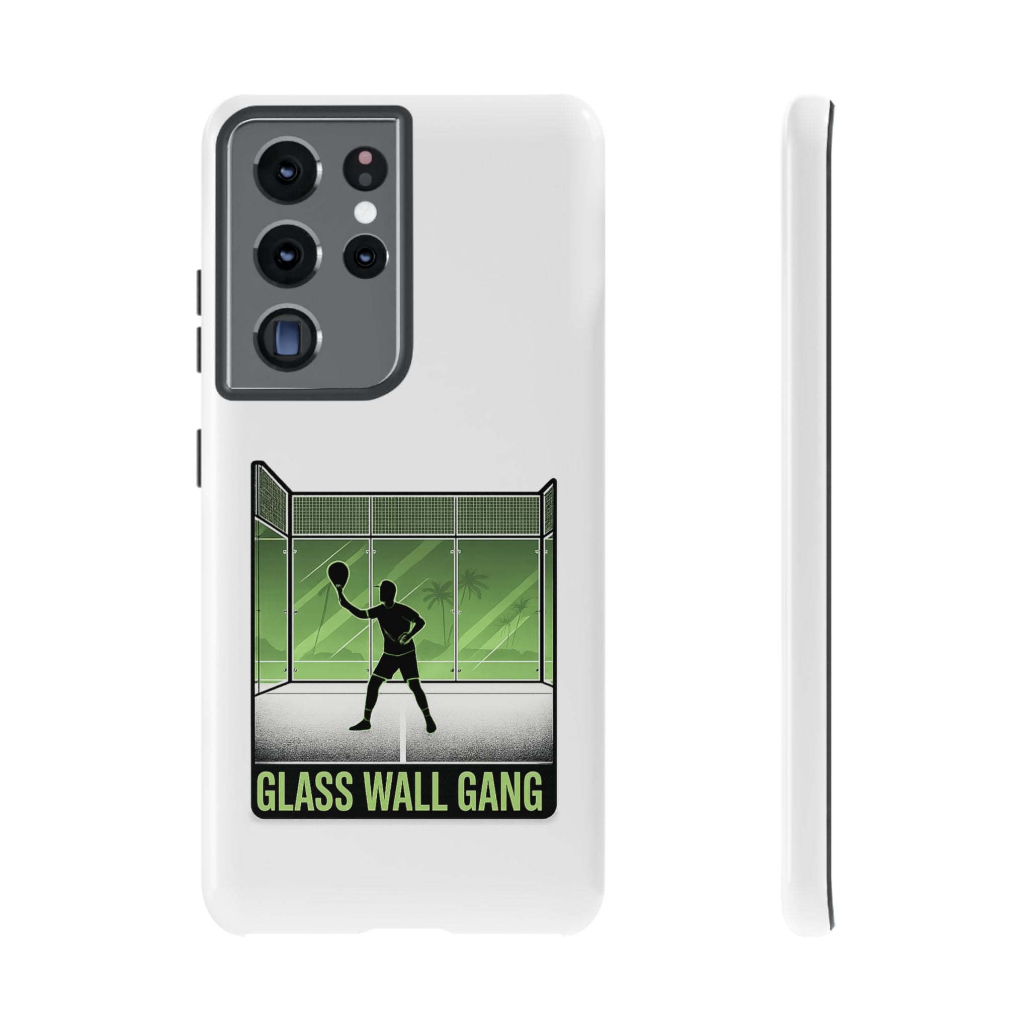 Phone Case — Glass Wall Gang Padel Tennis Design