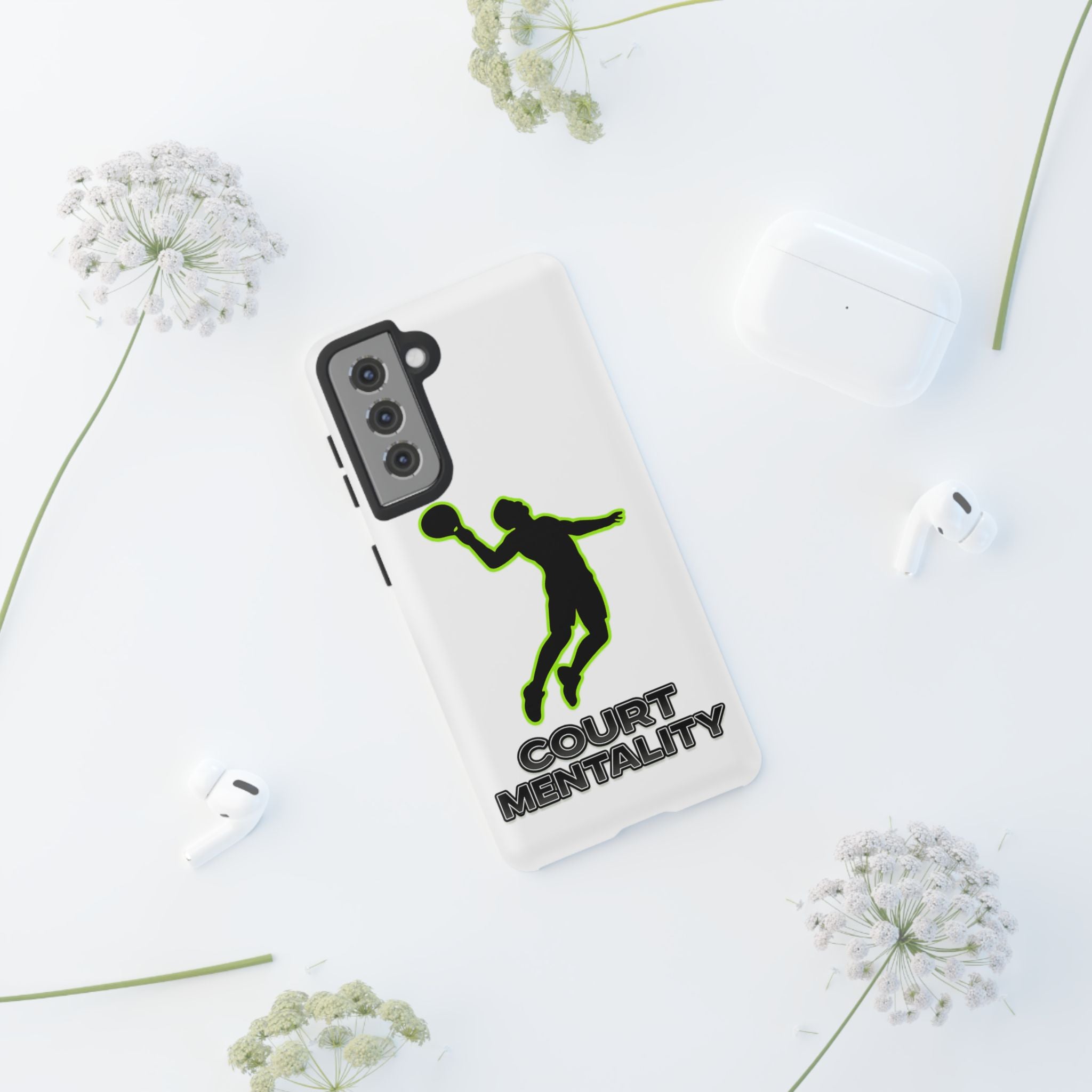 Padel Tennis Phone Case — "Court Mentality" Durable Protective Case