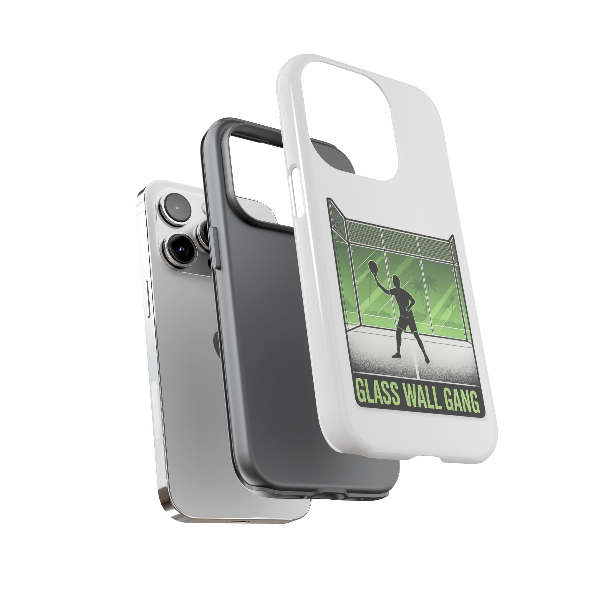 Phone Case — Glass Wall Gang Padel Tennis Design