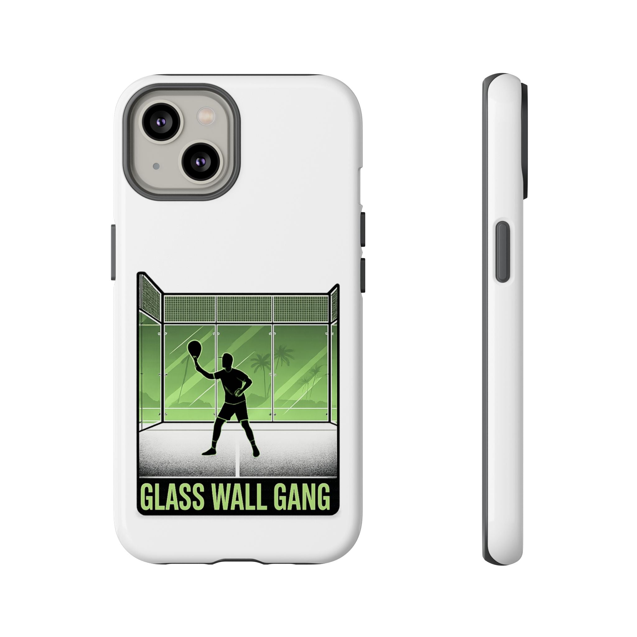 Phone Case — Glass Wall Gang Padel Tennis Design