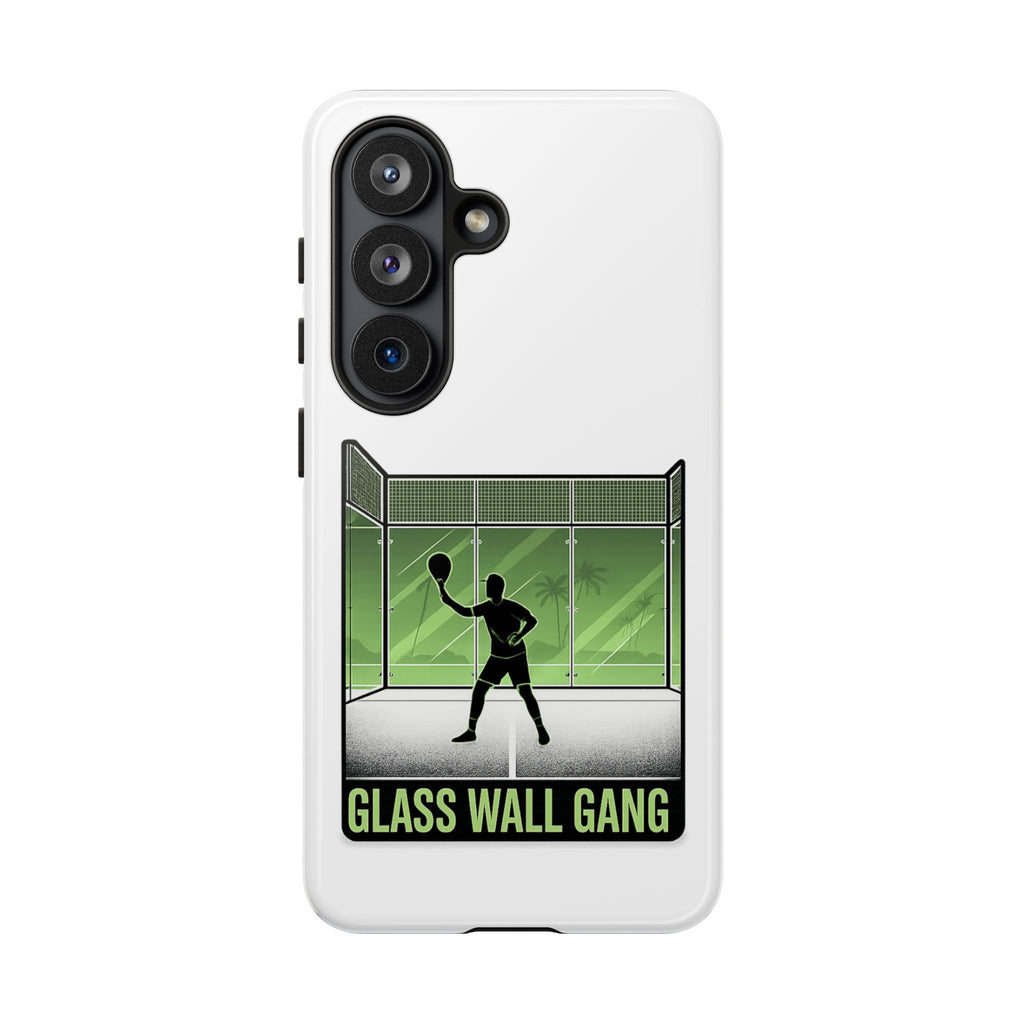 Phone Case — Glass Wall Gang Padel Tennis Design