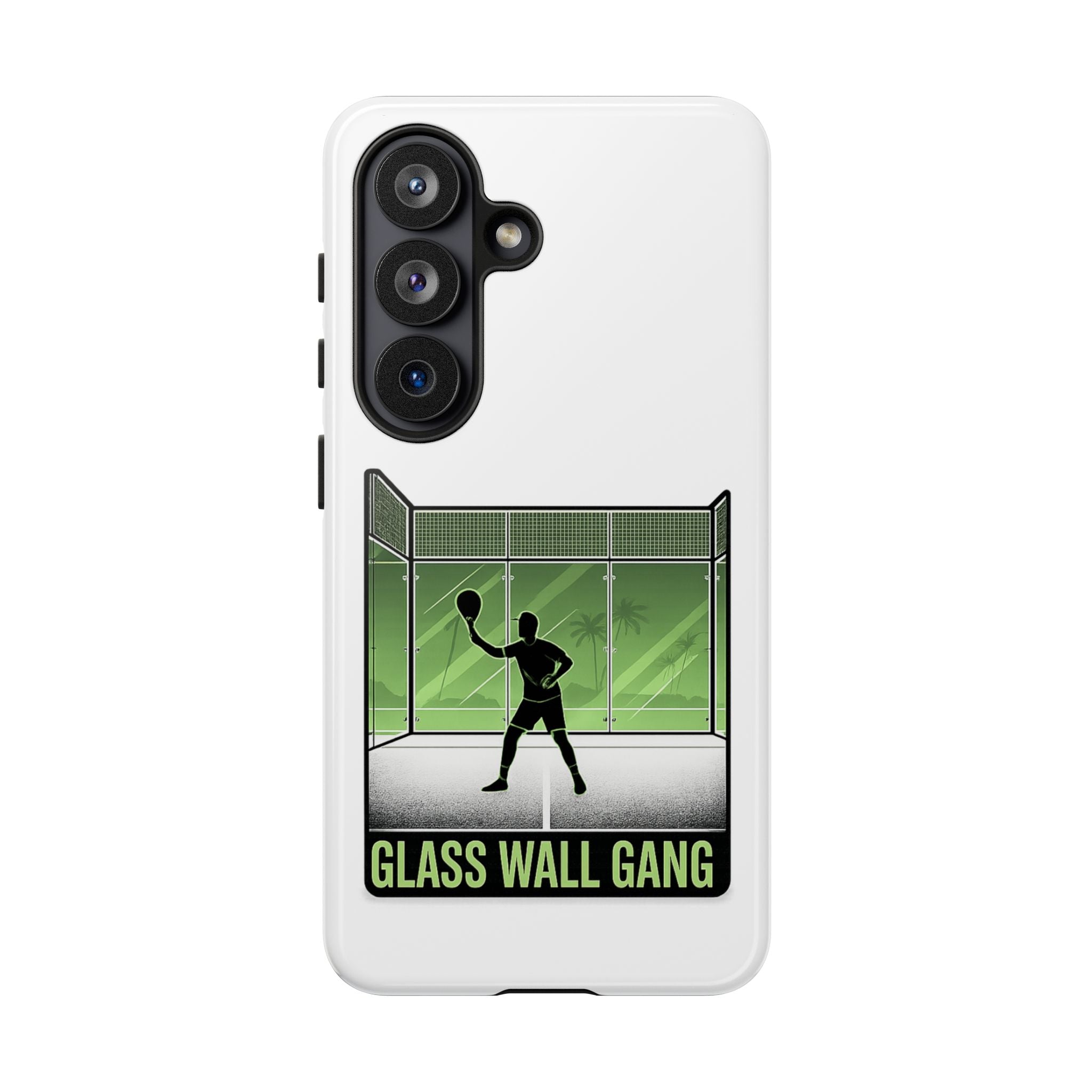 Phone Case — Glass Wall Gang Padel Tennis Design