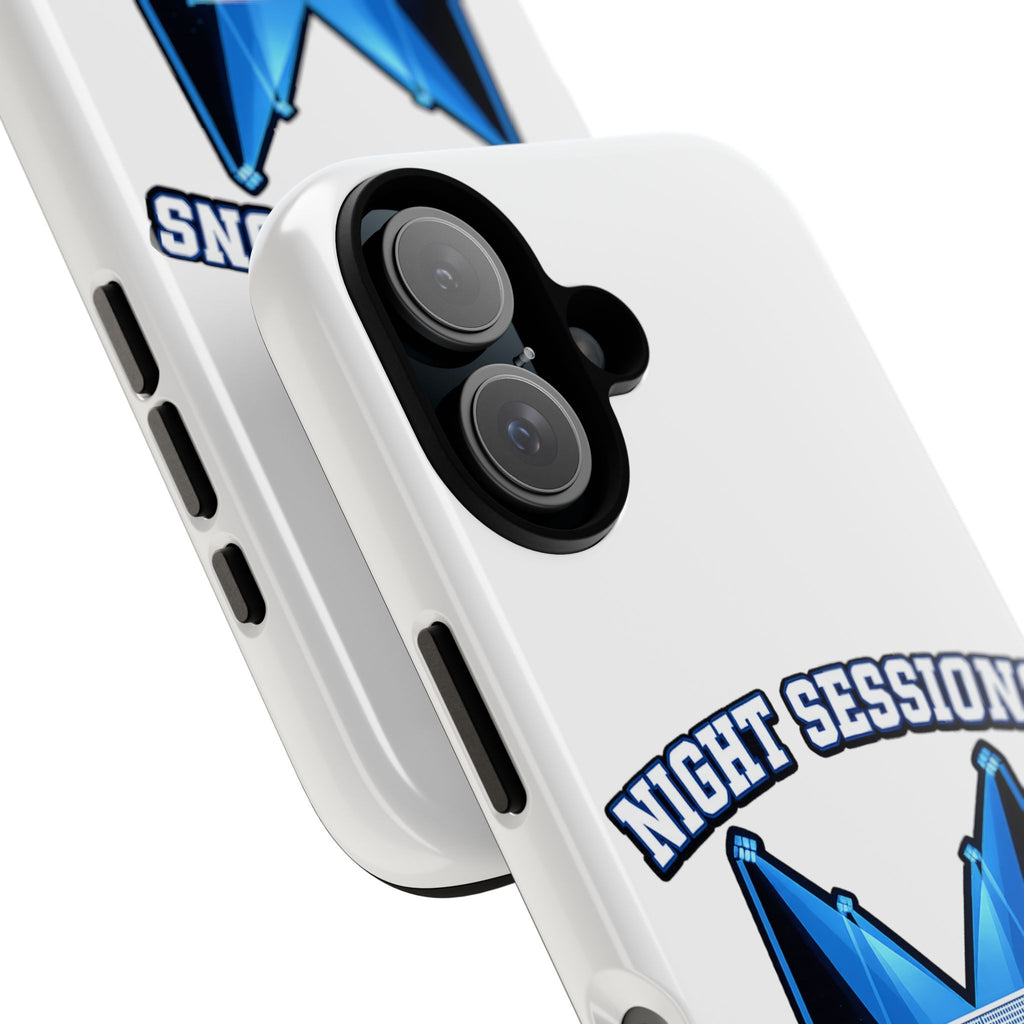 Night Sessions Phone Case — Tough Protective Slim Case with Padel-Inspired Design