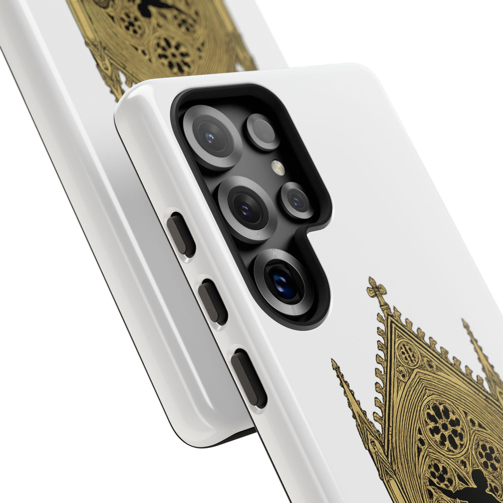 Phone Case — 'Honour the Game' Gothic Padel Tennis Cathedral Design