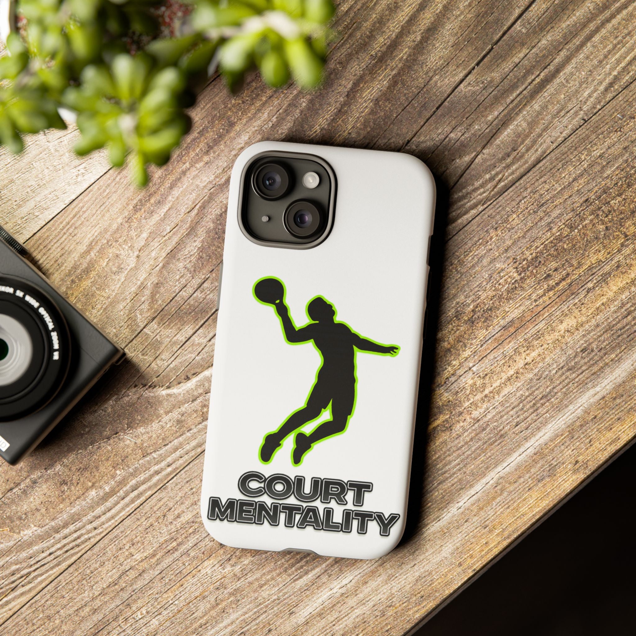 Padel Tennis Phone Case — "Court Mentality" Durable Protective Case