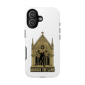 Phone Case — 'Honour the Game' Gothic Padel Tennis Cathedral Design