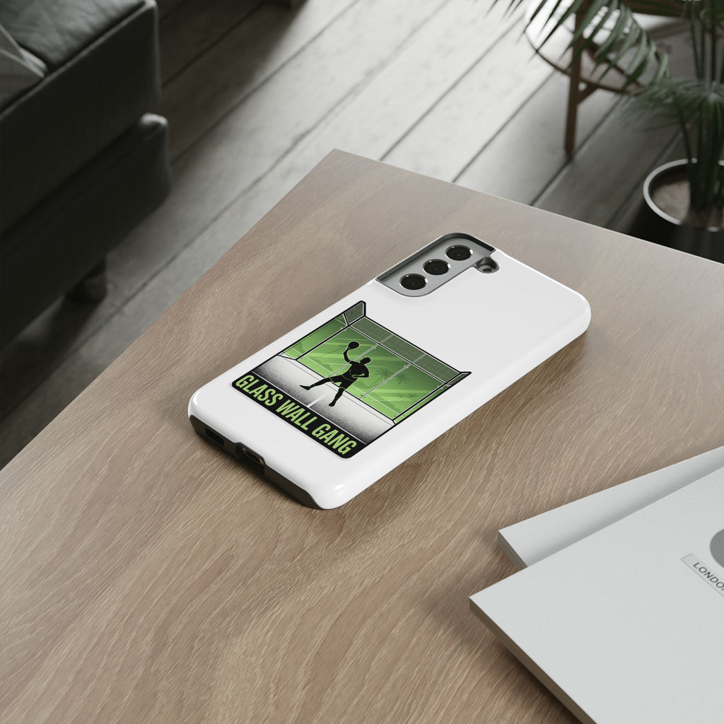 Phone Case — Glass Wall Gang Padel Tennis Design