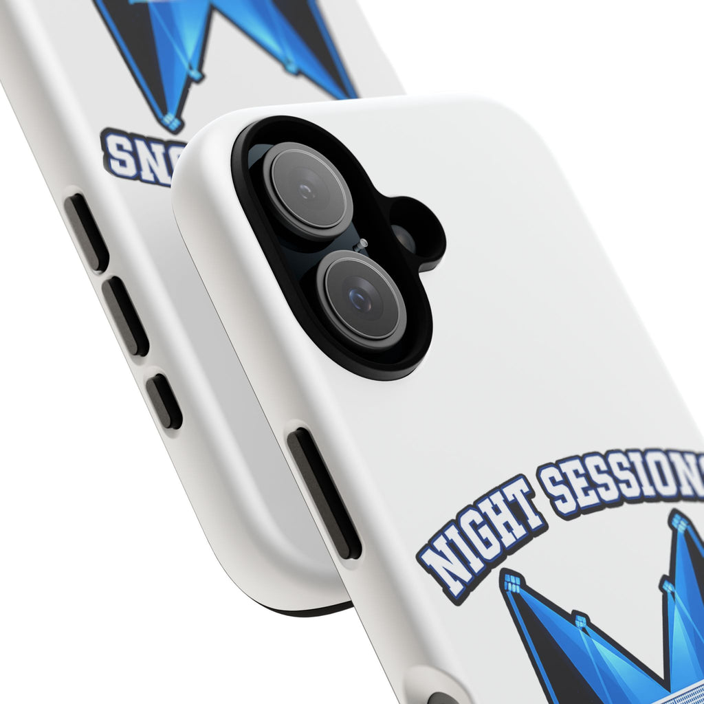 Night Sessions Phone Case — Tough Protective Slim Case with Padel-Inspired Design