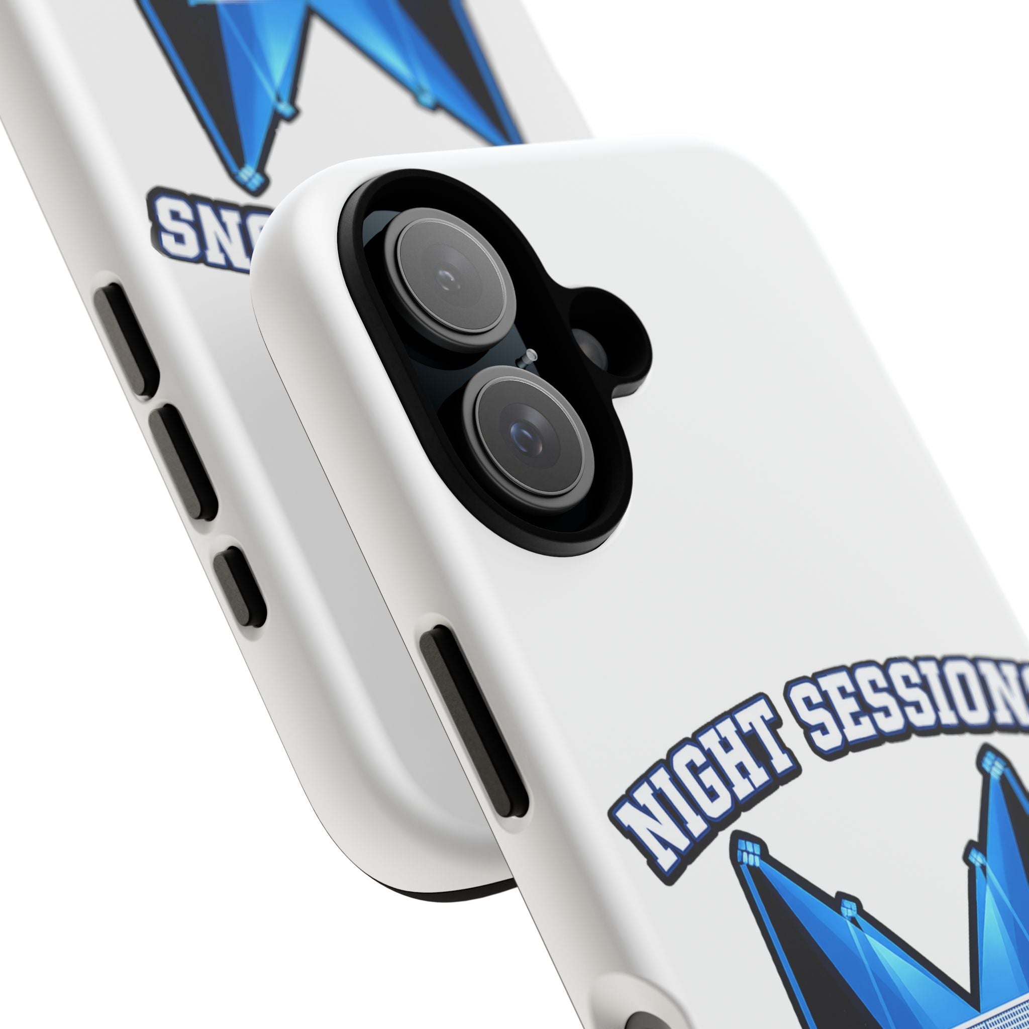 Night Sessions Phone Case — Tough Protective Slim Case with Padel-Inspired Design