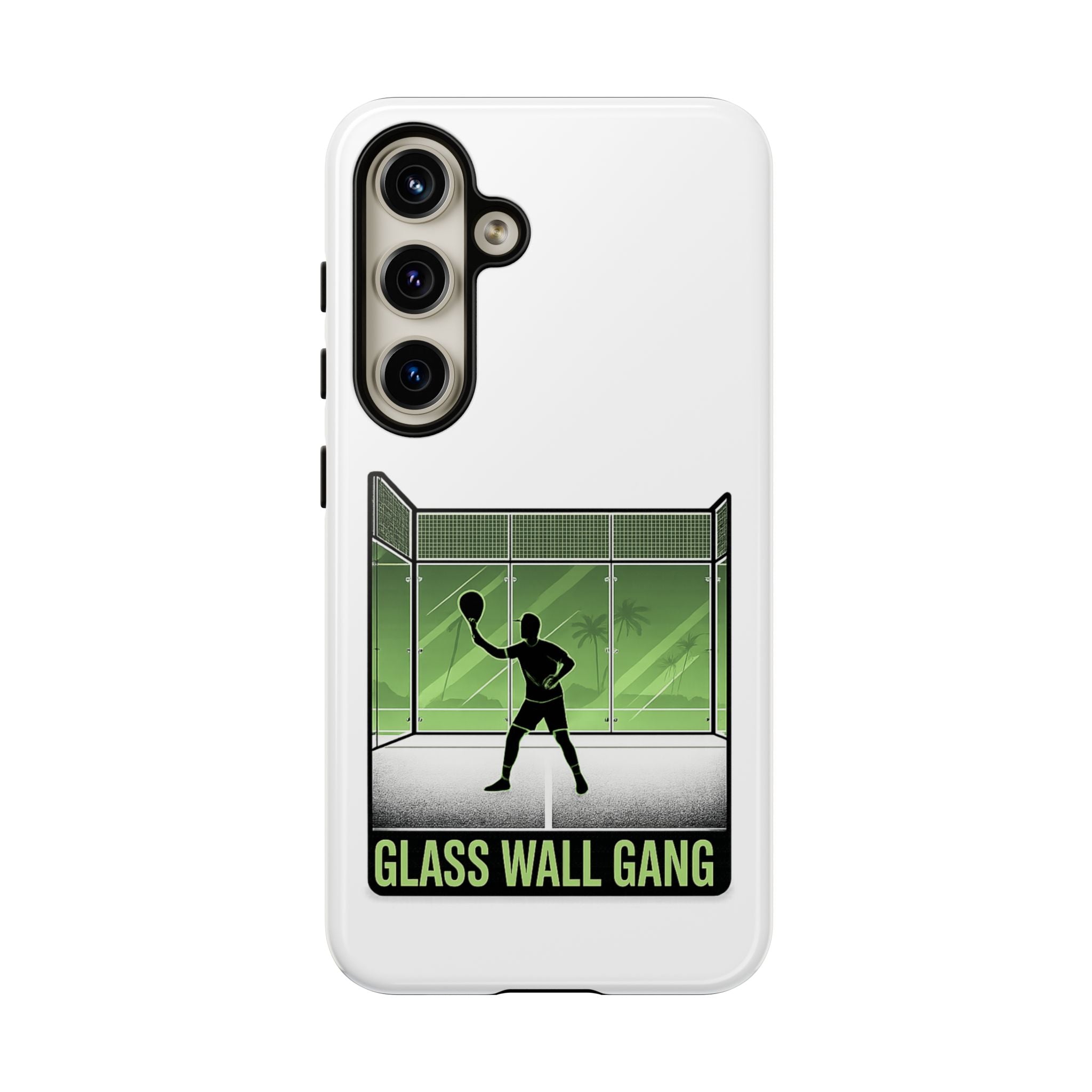 Phone Case — Glass Wall Gang Padel Tennis Design