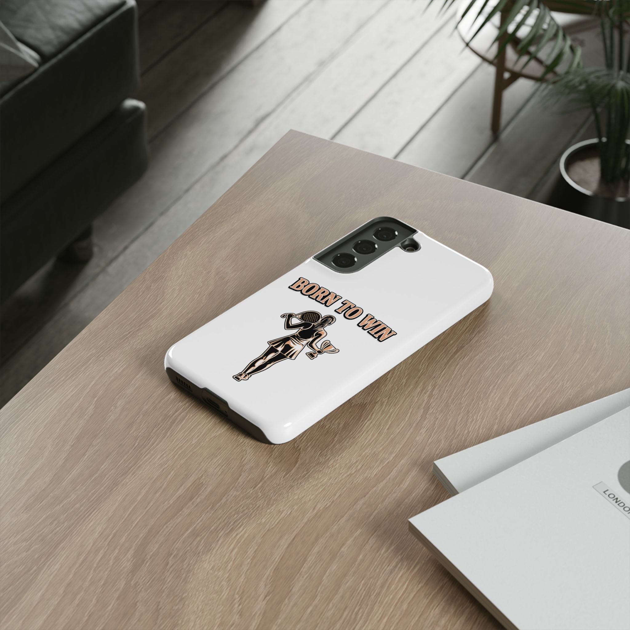 Born to Win PadelTennis Phone Case