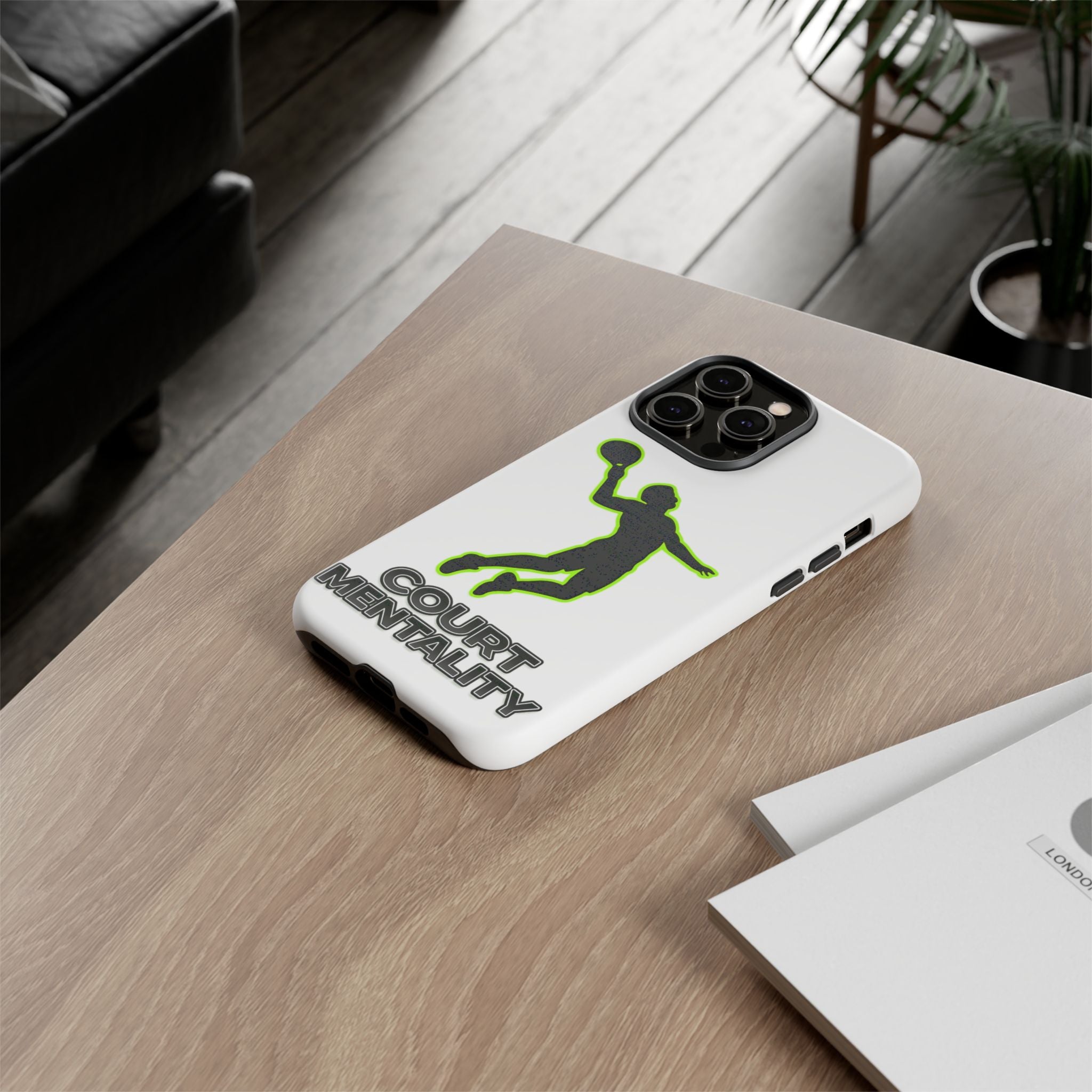 Padel Tennis Phone Case — "Court Mentality" Durable Protective Case