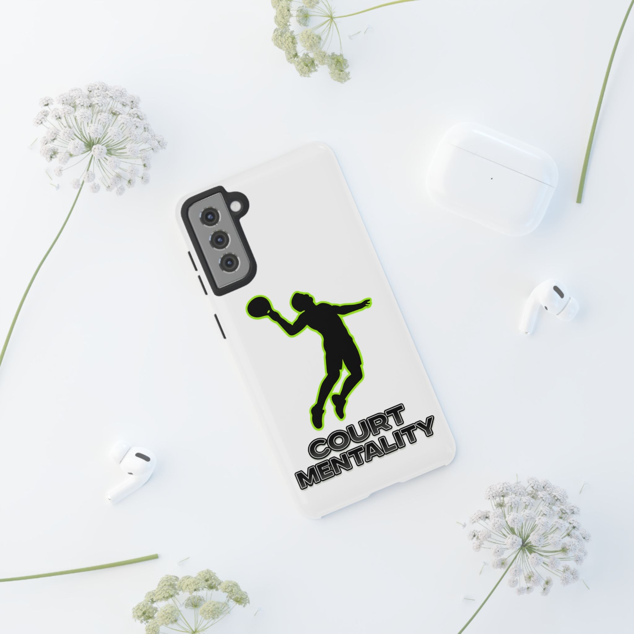 Padel Tennis Phone Case — "Court Mentality" Durable Protective Case