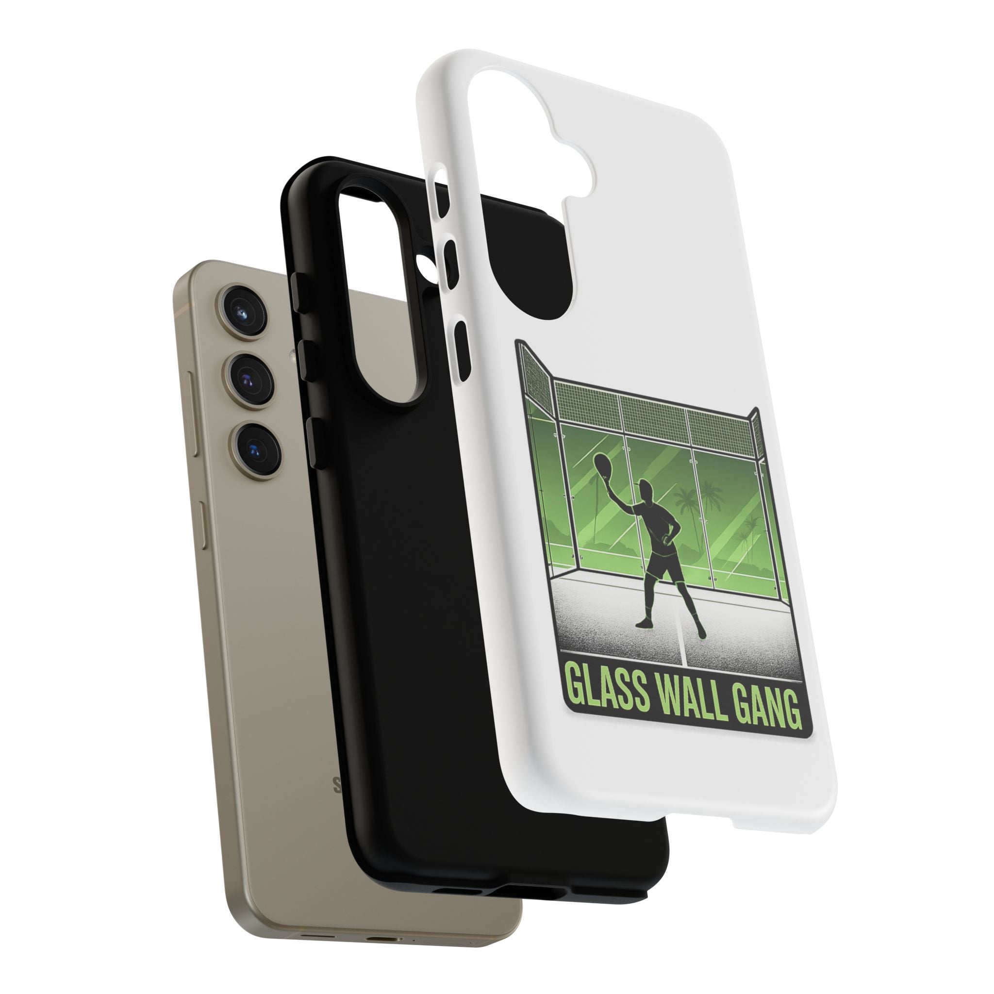 Phone Case — Glass Wall Gang Padel Tennis Design