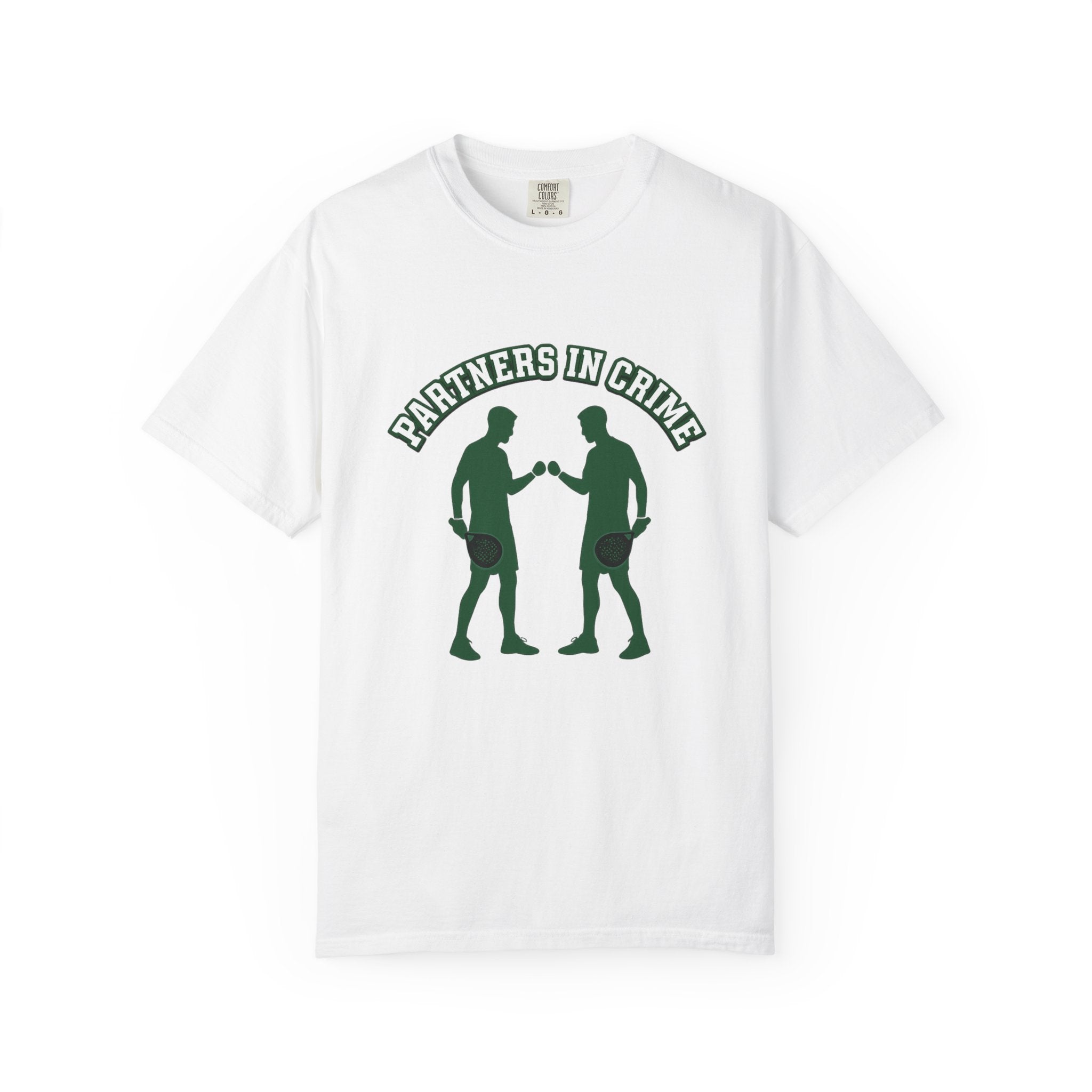 Partners in Crime T-Shirt — Matching Friends Padel Tee
