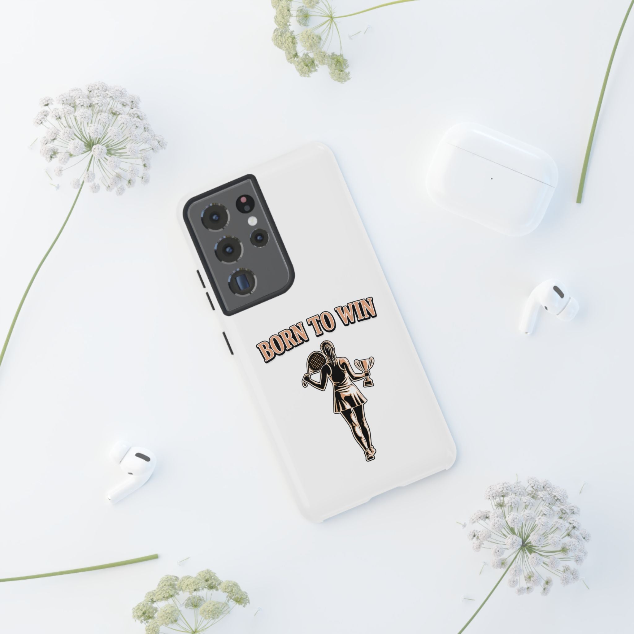 Born to Win PadelTennis Phone Case