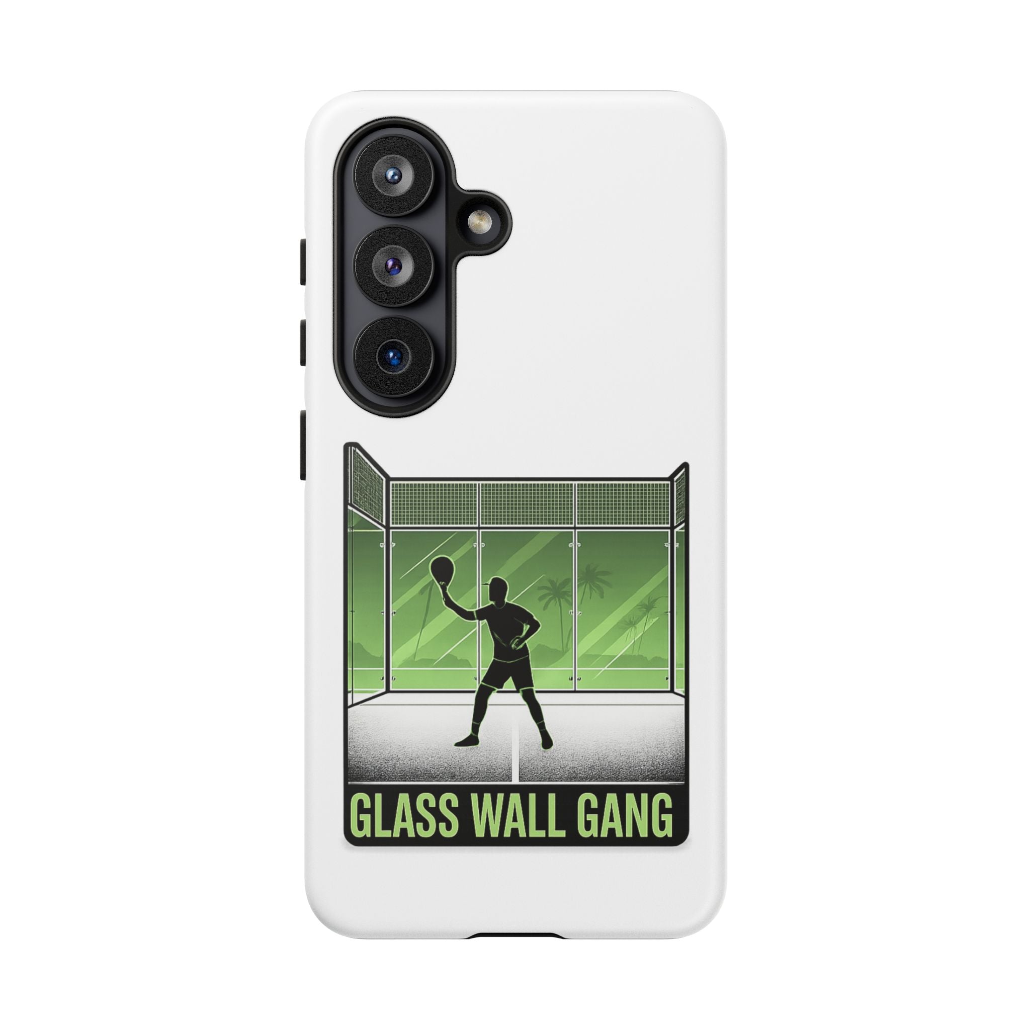 Phone Case — Glass Wall Gang Padel Tennis Design