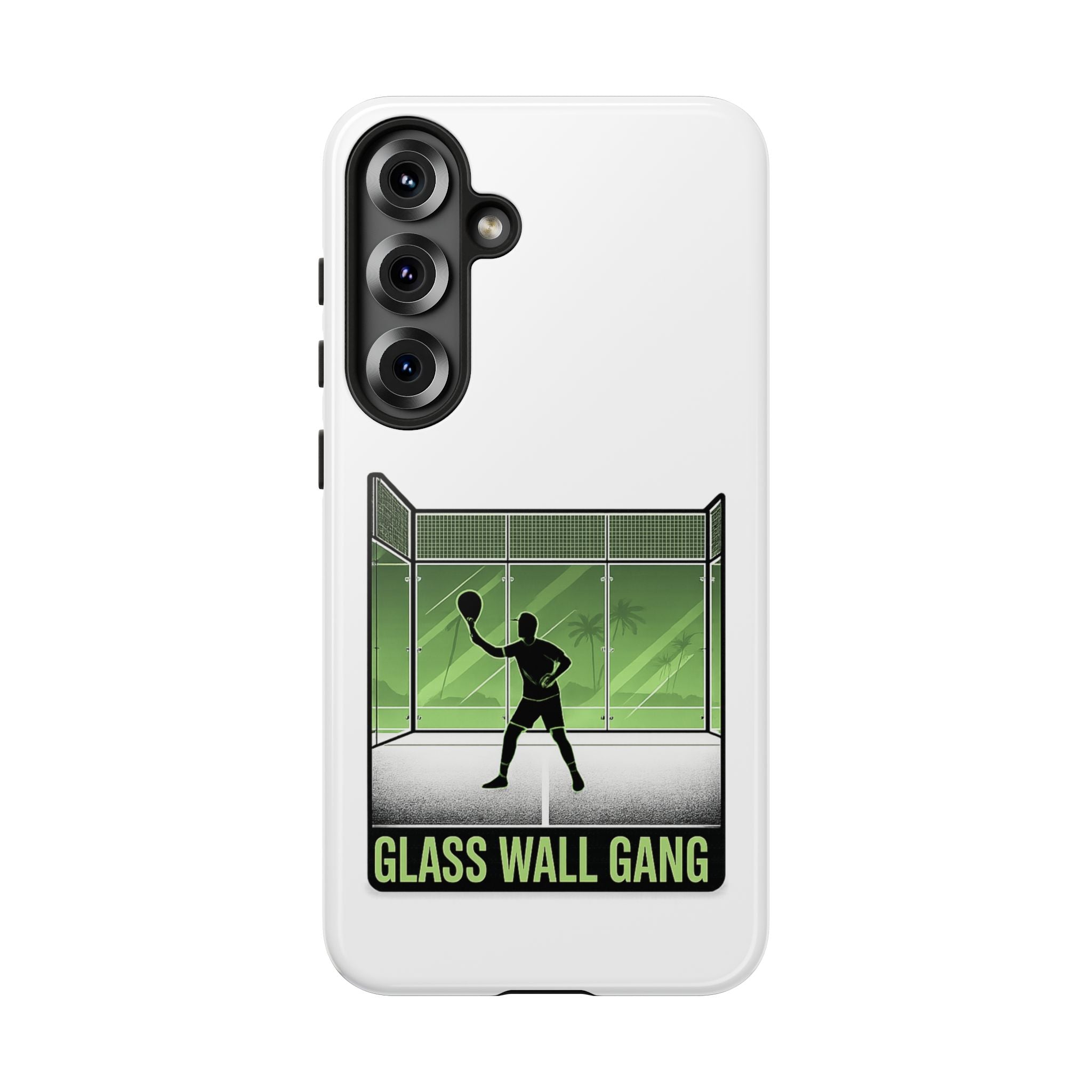 Phone Case — Glass Wall Gang Padel Tennis Design