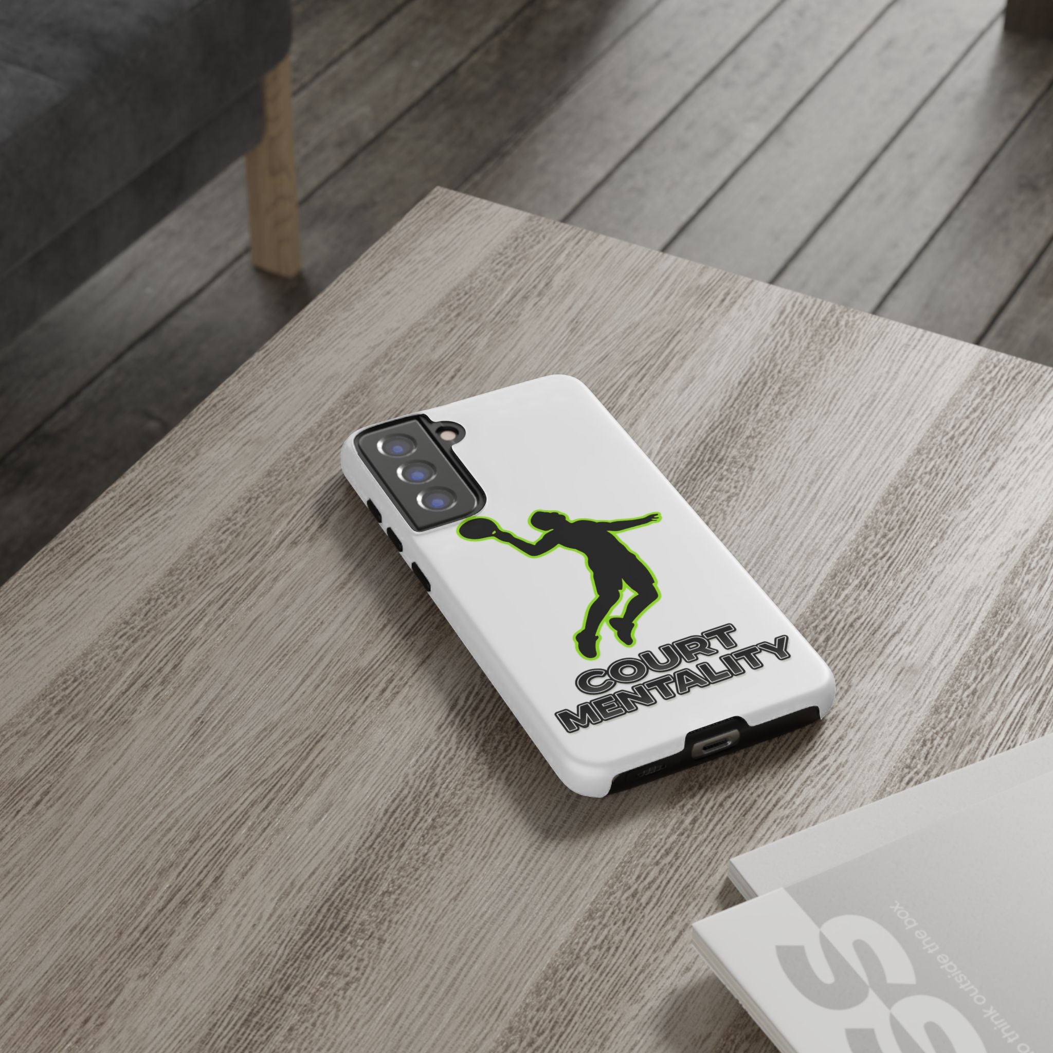 Padel Tennis Phone Case — "Court Mentality" Durable Protective Case
