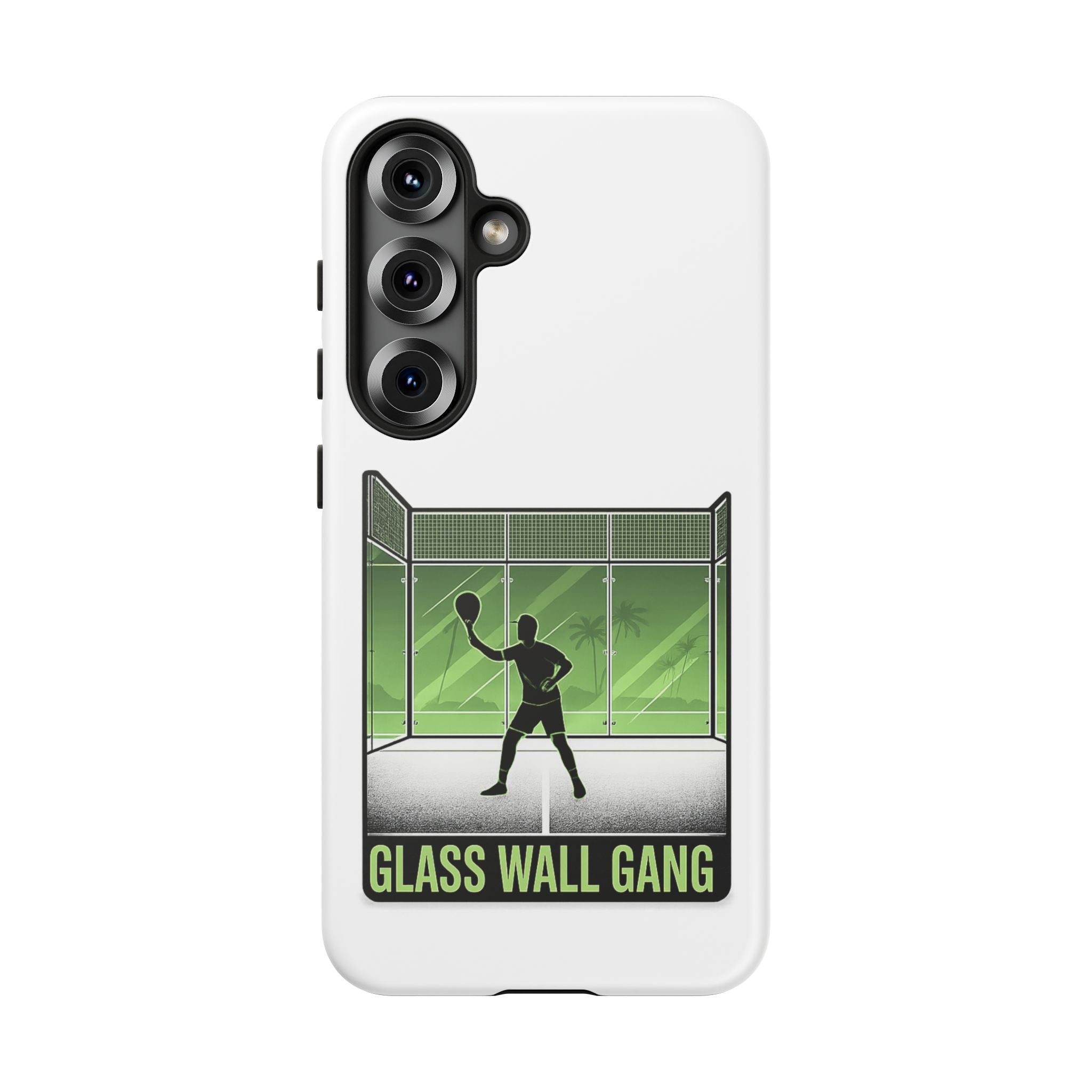 Phone Case — Glass Wall Gang Padel Tennis Design